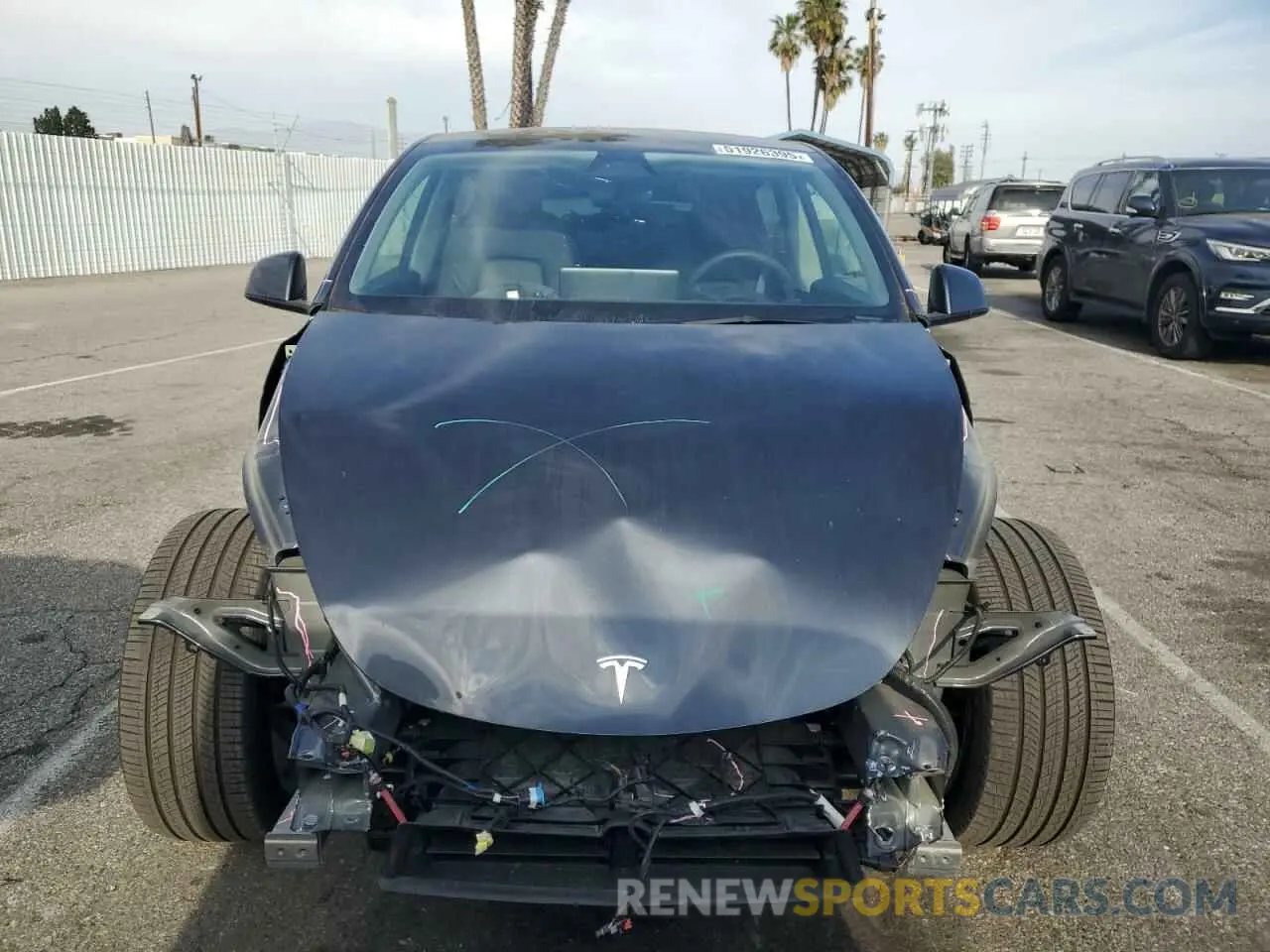 5 Photograph of a damaged car 7SAYGDEE6RA261223 TESLA MODEL Y 2024