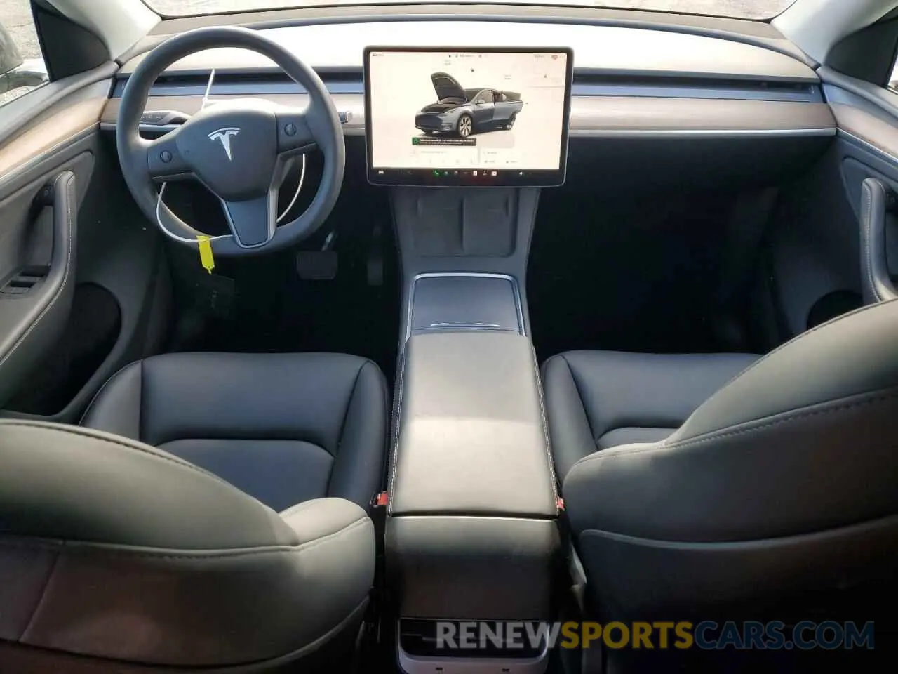 8 Photograph of a damaged car 7SAYGDEE6RA261223 TESLA MODEL Y 2024