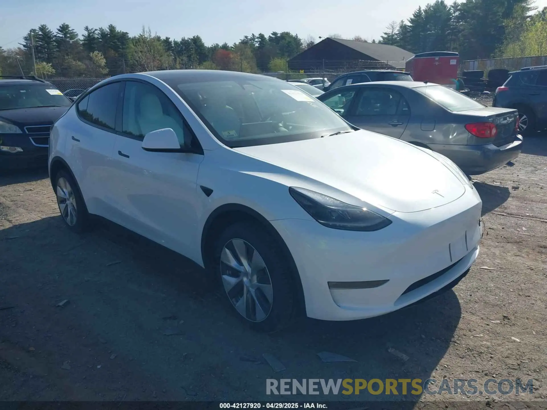 1 Photograph of a damaged car 7SAYGDEE6RA269435 TESLA MODEL Y 2024