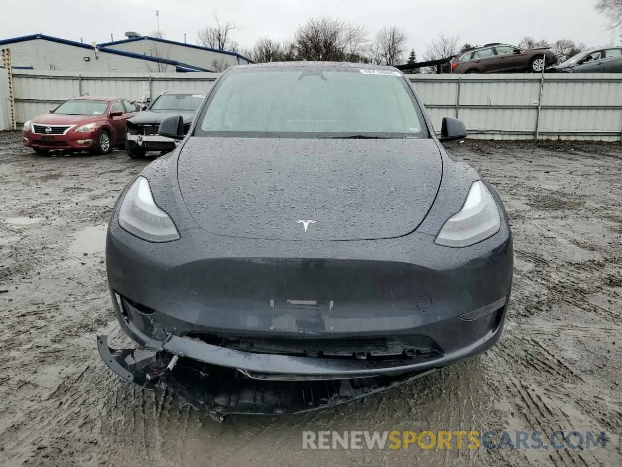 5 Photograph of a damaged car 7SAYGDEE6RA278636 TESLA MODEL Y 2024