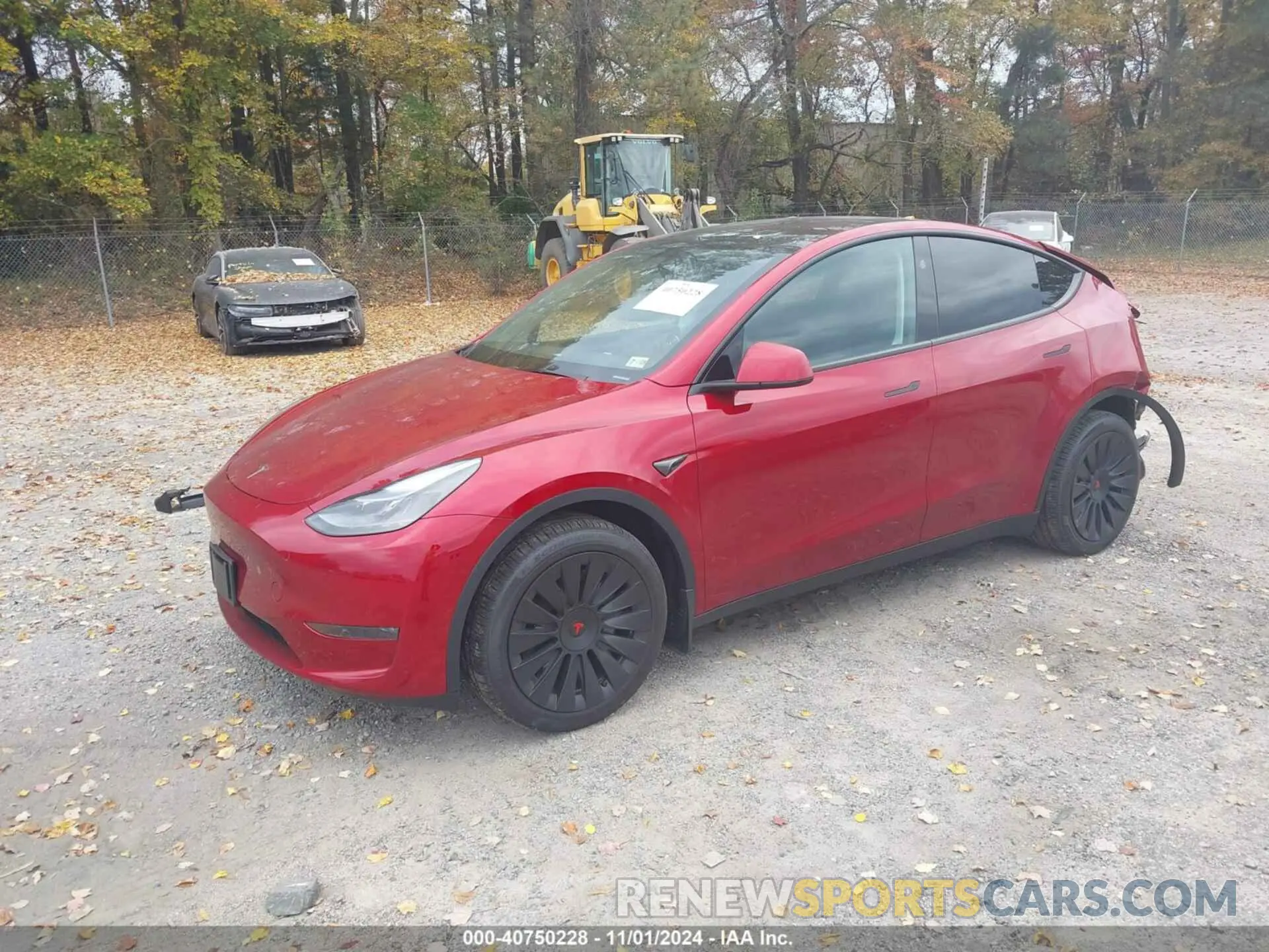 2 Photograph of a damaged car 7SAYGDEE6RA310761 TESLA MODEL Y 2024