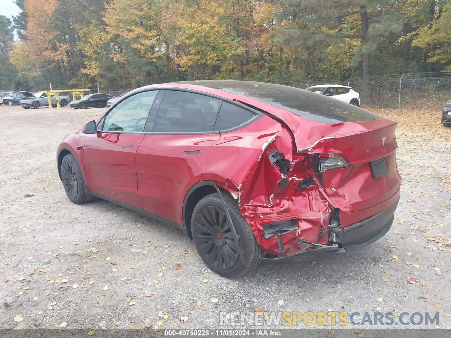 3 Photograph of a damaged car 7SAYGDEE6RA310761 TESLA MODEL Y 2024