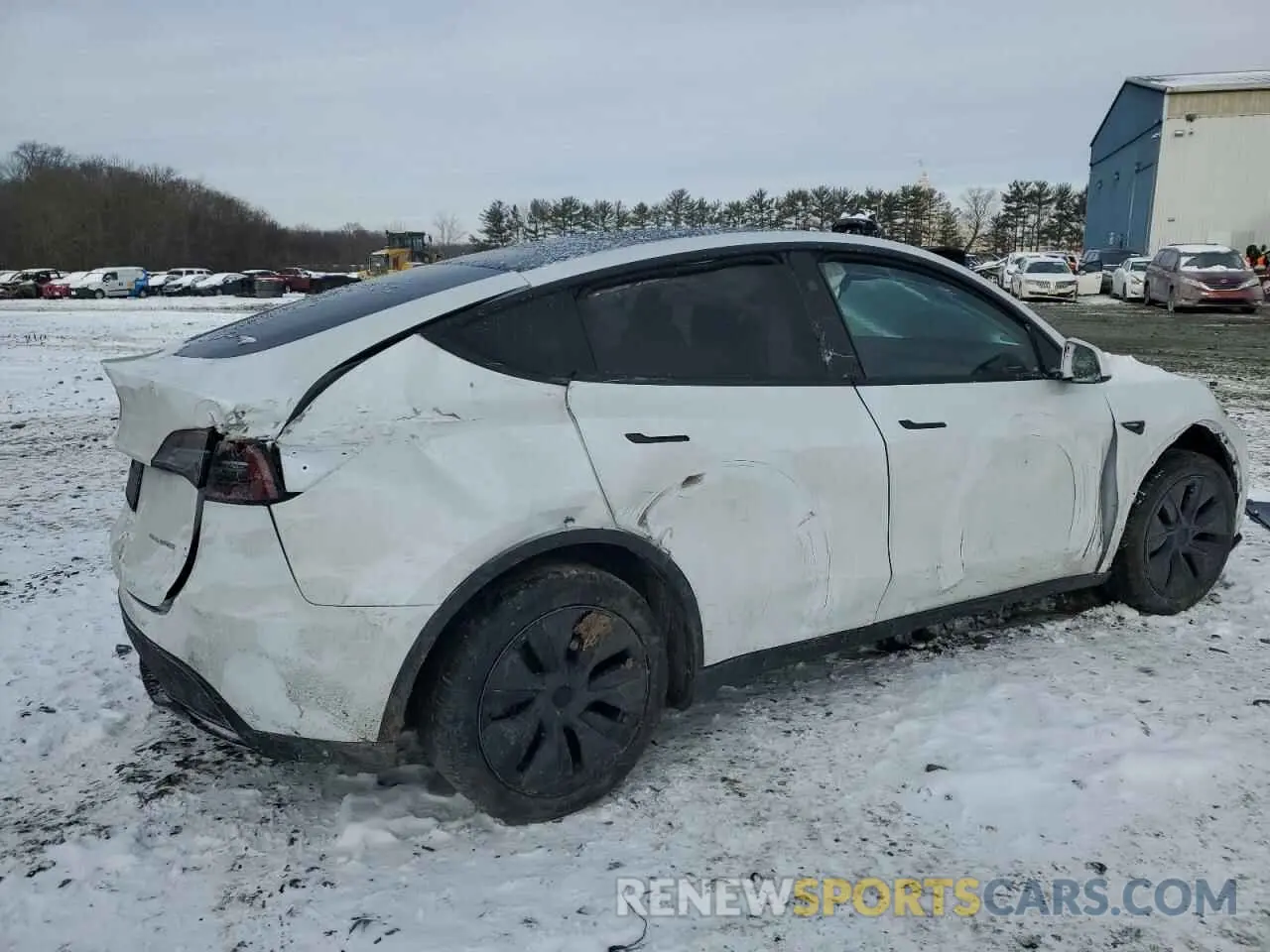 3 Photograph of a damaged car 7SAYGDEE6RA311344 TESLA MODEL Y 2024