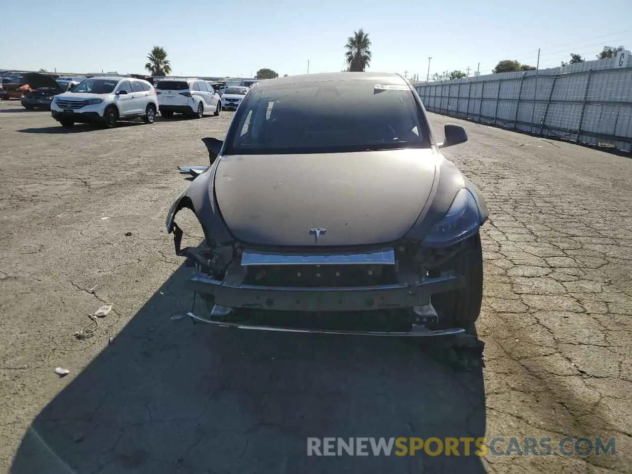 5 Photograph of a damaged car 7SAYGDEE6RF010558 TESLA MODEL Y 2024