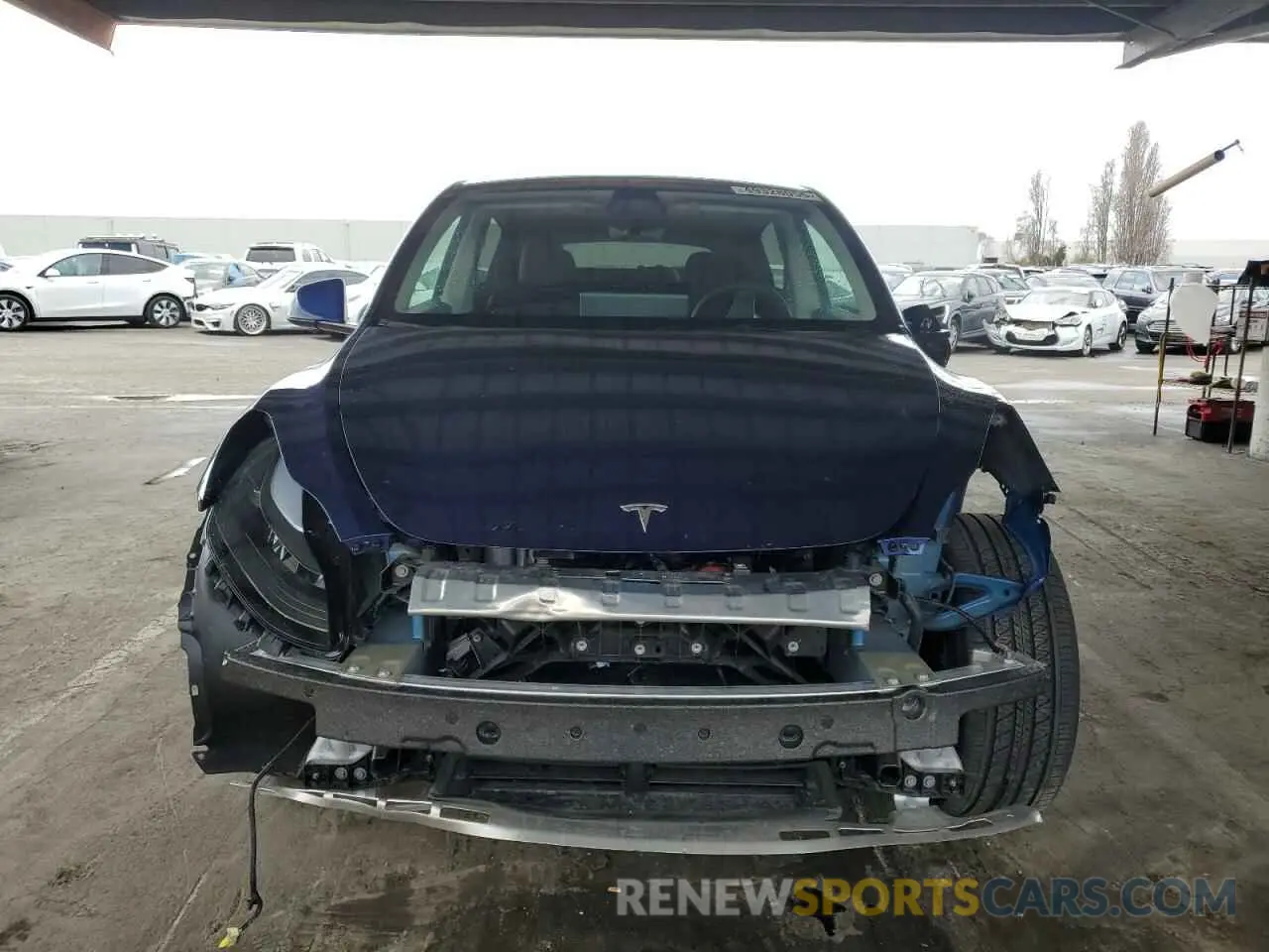 5 Photograph of a damaged car 7SAYGDEE6RF025366 TESLA MODEL Y 2024