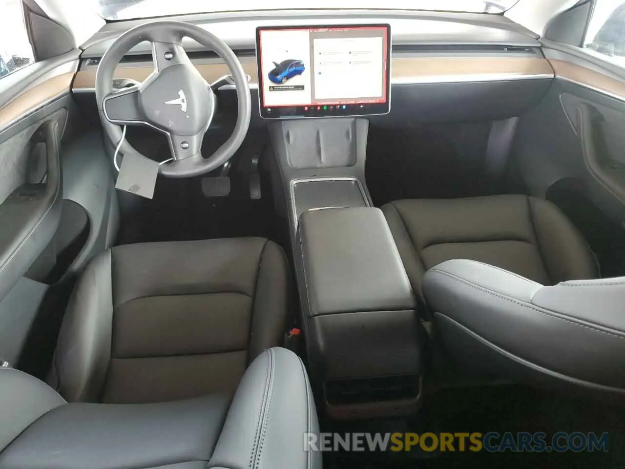 8 Photograph of a damaged car 7SAYGDEE6RF025366 TESLA MODEL Y 2024