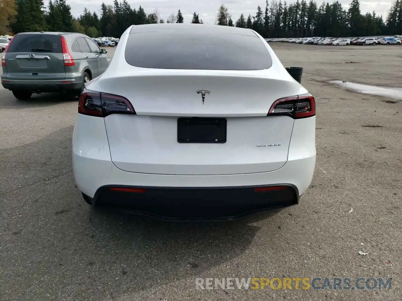 6 Photograph of a damaged car 7SAYGDEE6RF114547 TESLA MODEL Y 2024
