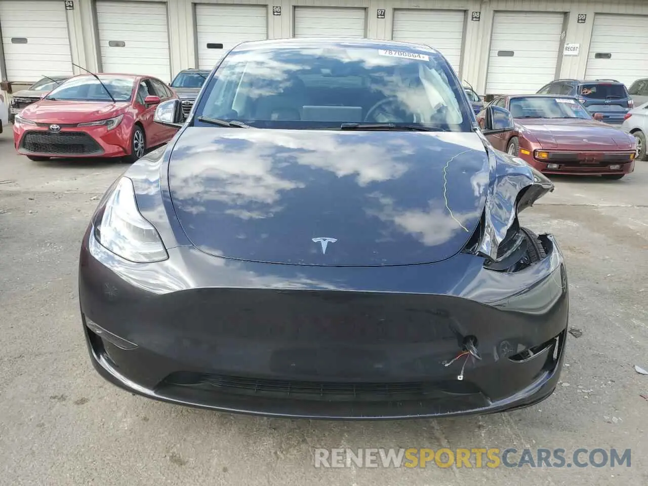 5 Photograph of a damaged car 7SAYGDEE6RF161464 TESLA MODEL Y 2024