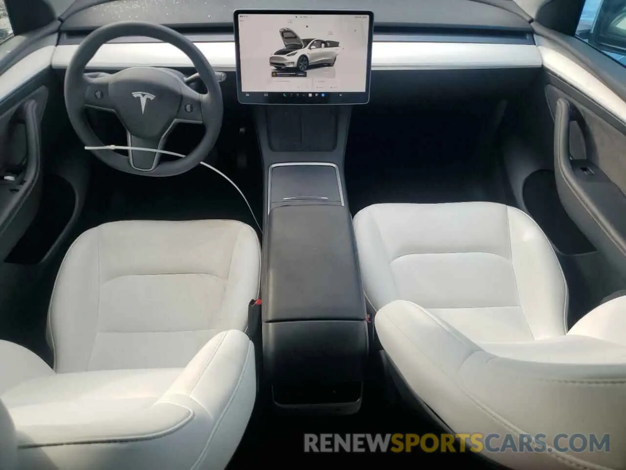 8 Photograph of a damaged car 7SAYGDEE6RF162372 TESLA MODEL Y 2024