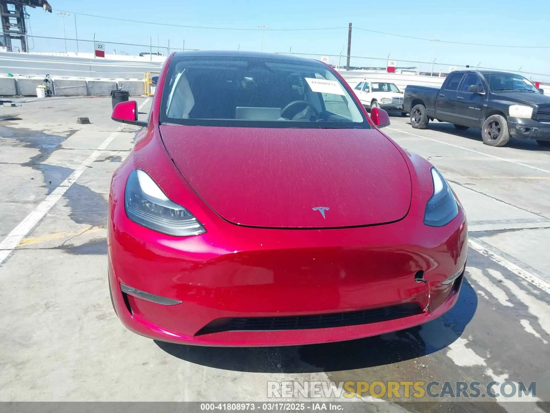 12 Photograph of a damaged car 7SAYGDEE6RF190947 TESLA MODEL Y 2024