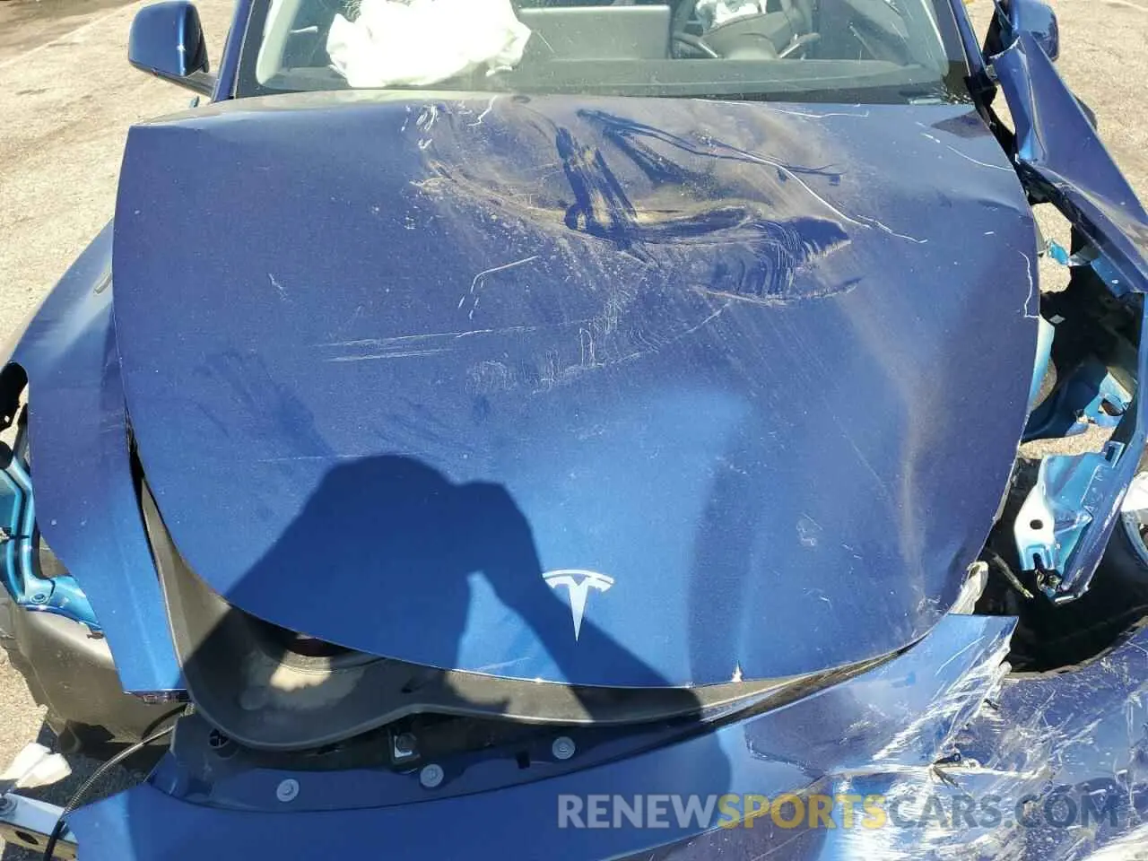 12 Photograph of a damaged car 7SAYGDEE7RA214783 TESLA MODEL Y 2024