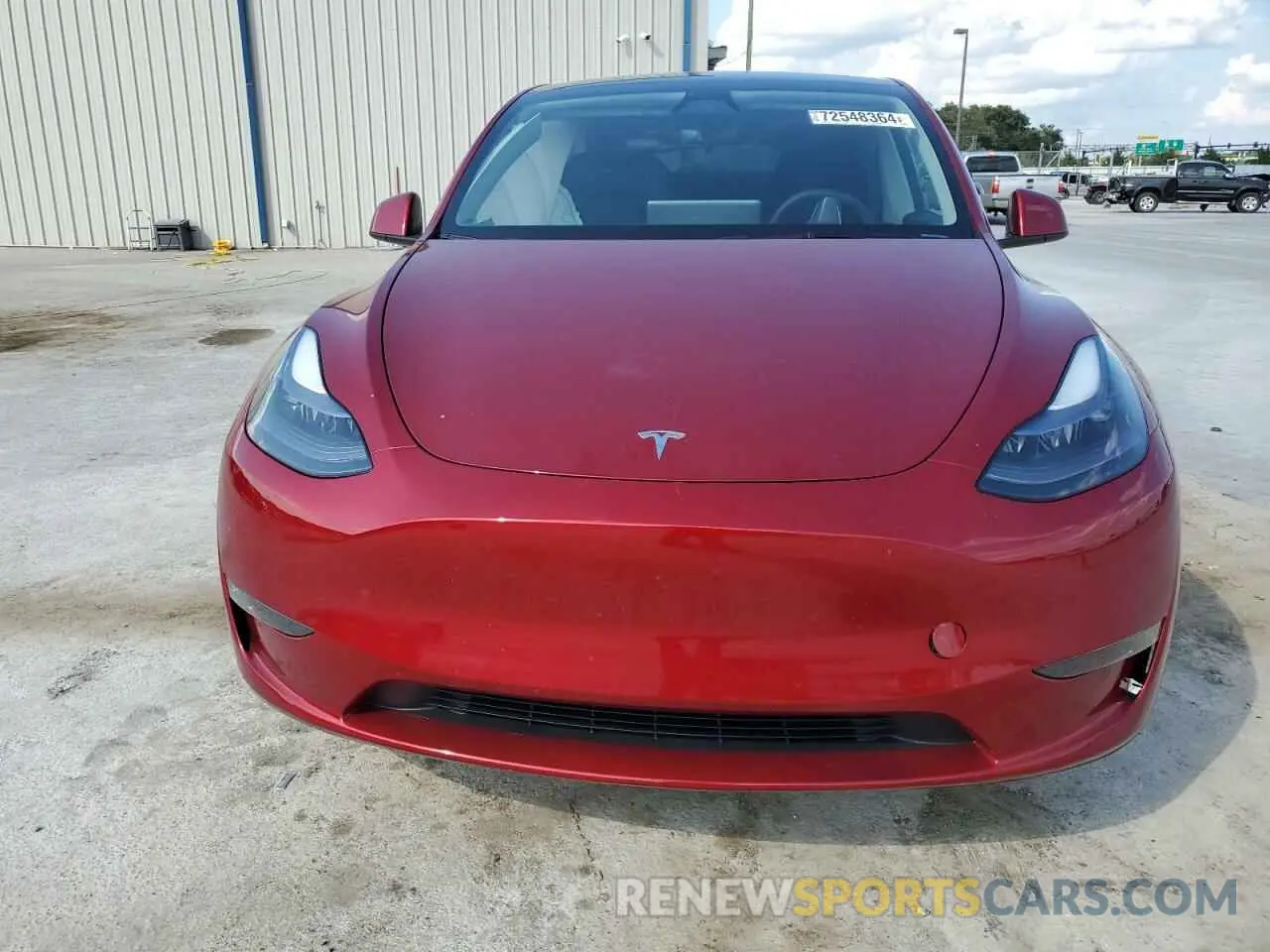 5 Photograph of a damaged car 7SAYGDEE7RA255513 TESLA MODEL Y 2024