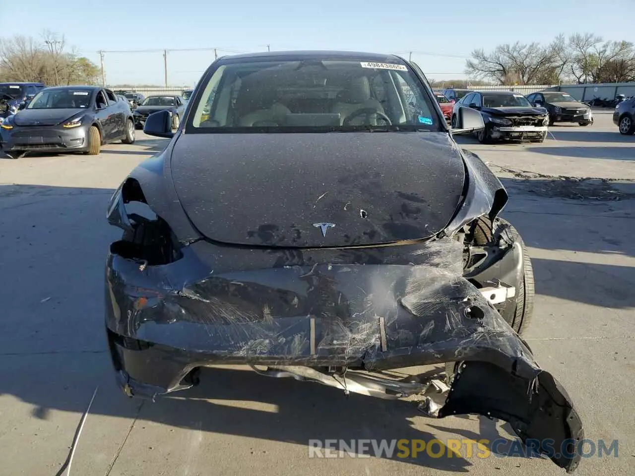 5 Photograph of a damaged car 7SAYGDEE7RA276099 TESLA MODEL Y 2024