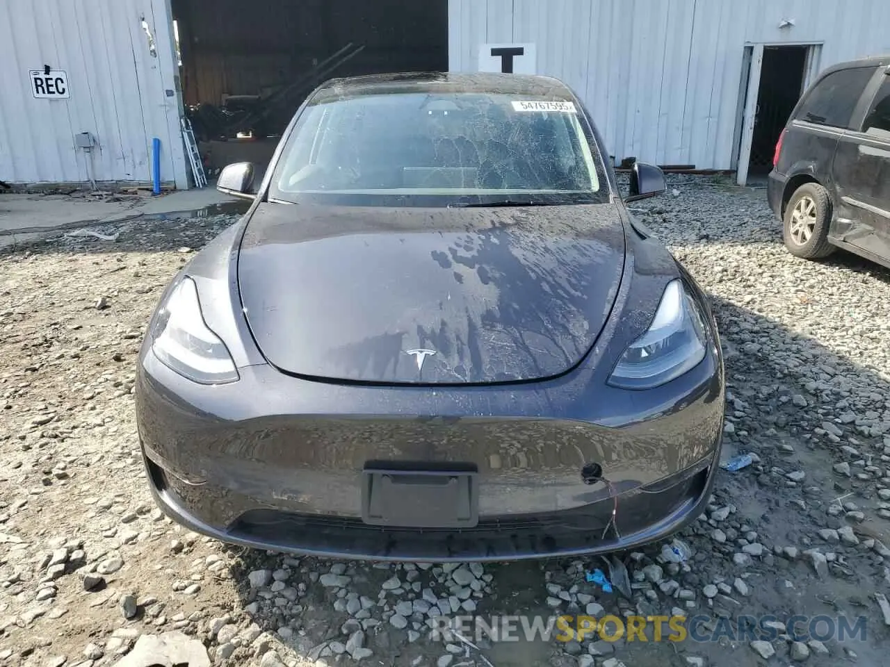 5 Photograph of a damaged car 7SAYGDEE7RA307013 TESLA MODEL Y 2024