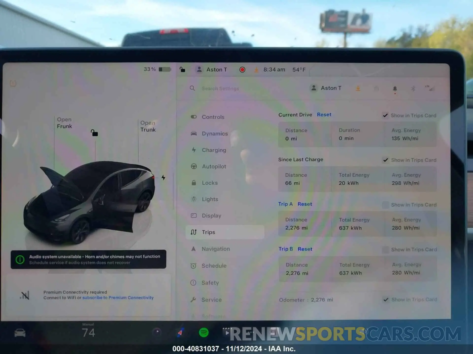 7 Photograph of a damaged car 7SAYGDEE7RA323941 TESLA MODEL Y 2024