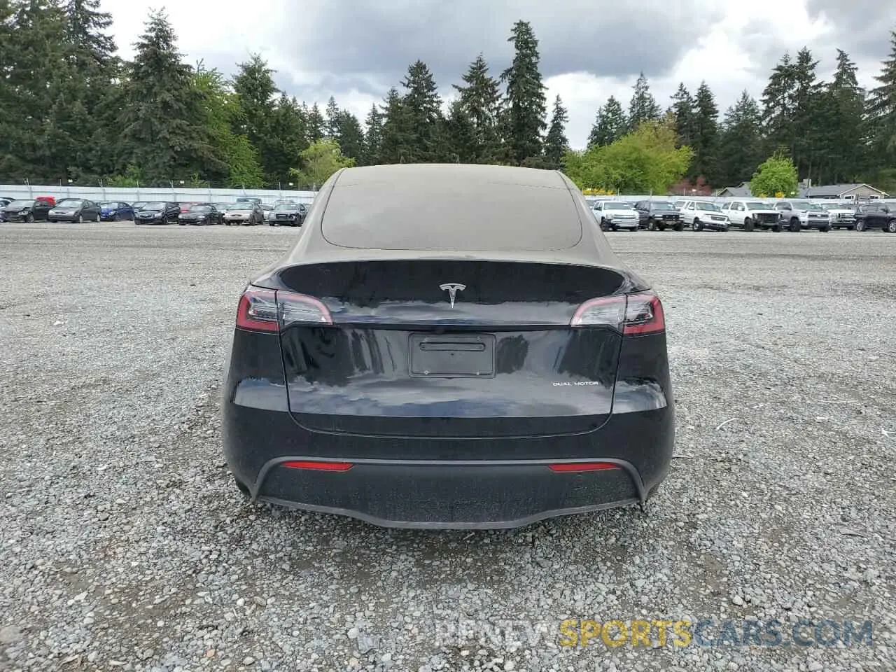 6 Photograph of a damaged car 7SAYGDEE7RF985344 TESLA MODEL Y 2024