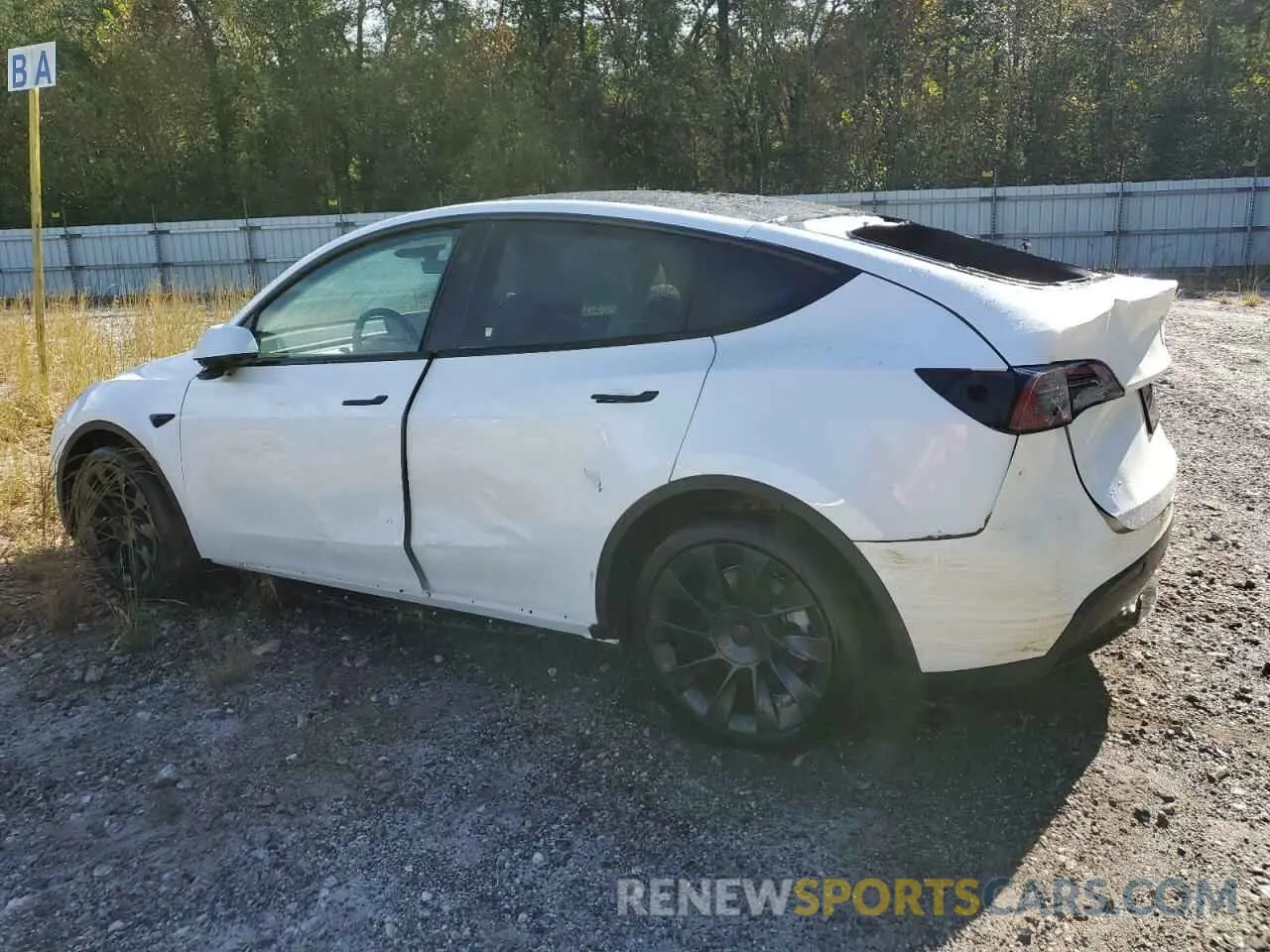 2 Photograph of a damaged car 7SAYGDEE7RF993704 TESLA MODEL Y 2024