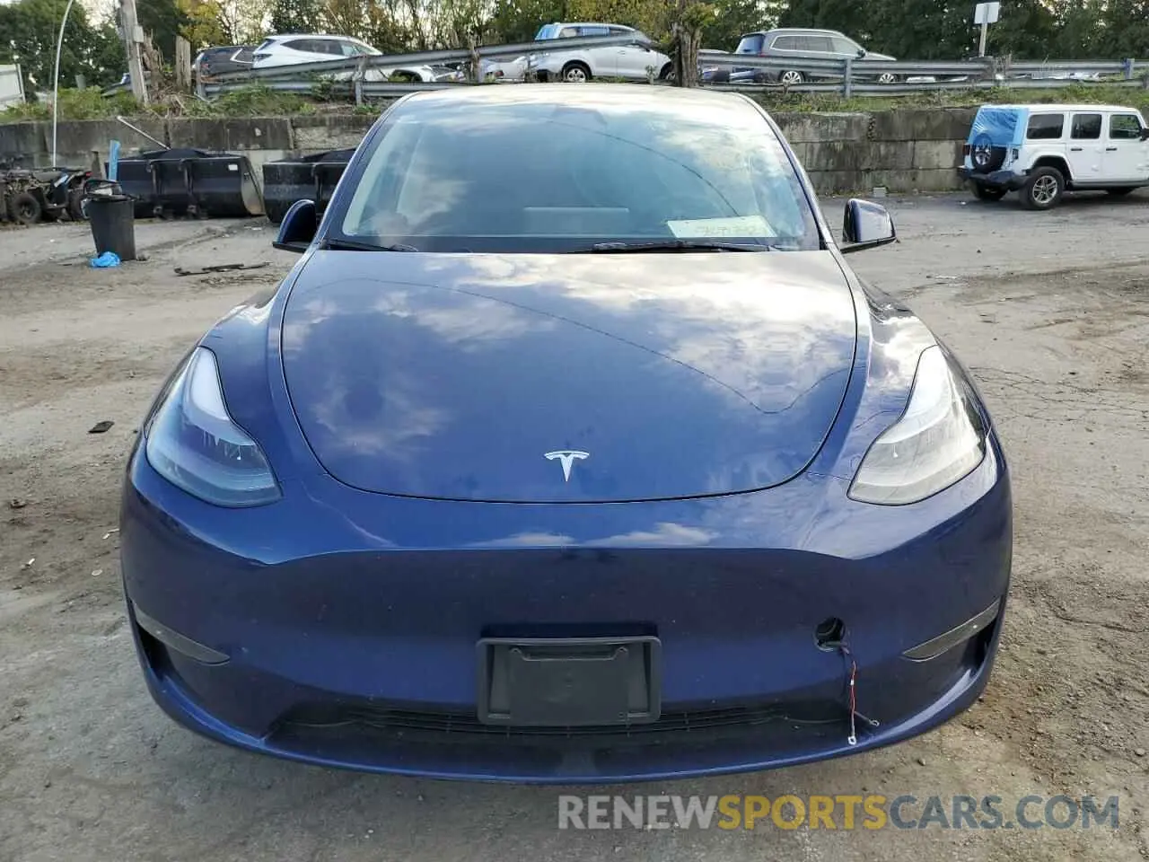 5 Photograph of a damaged car 7SAYGDEE8RA223430 TESLA MODEL Y 2024