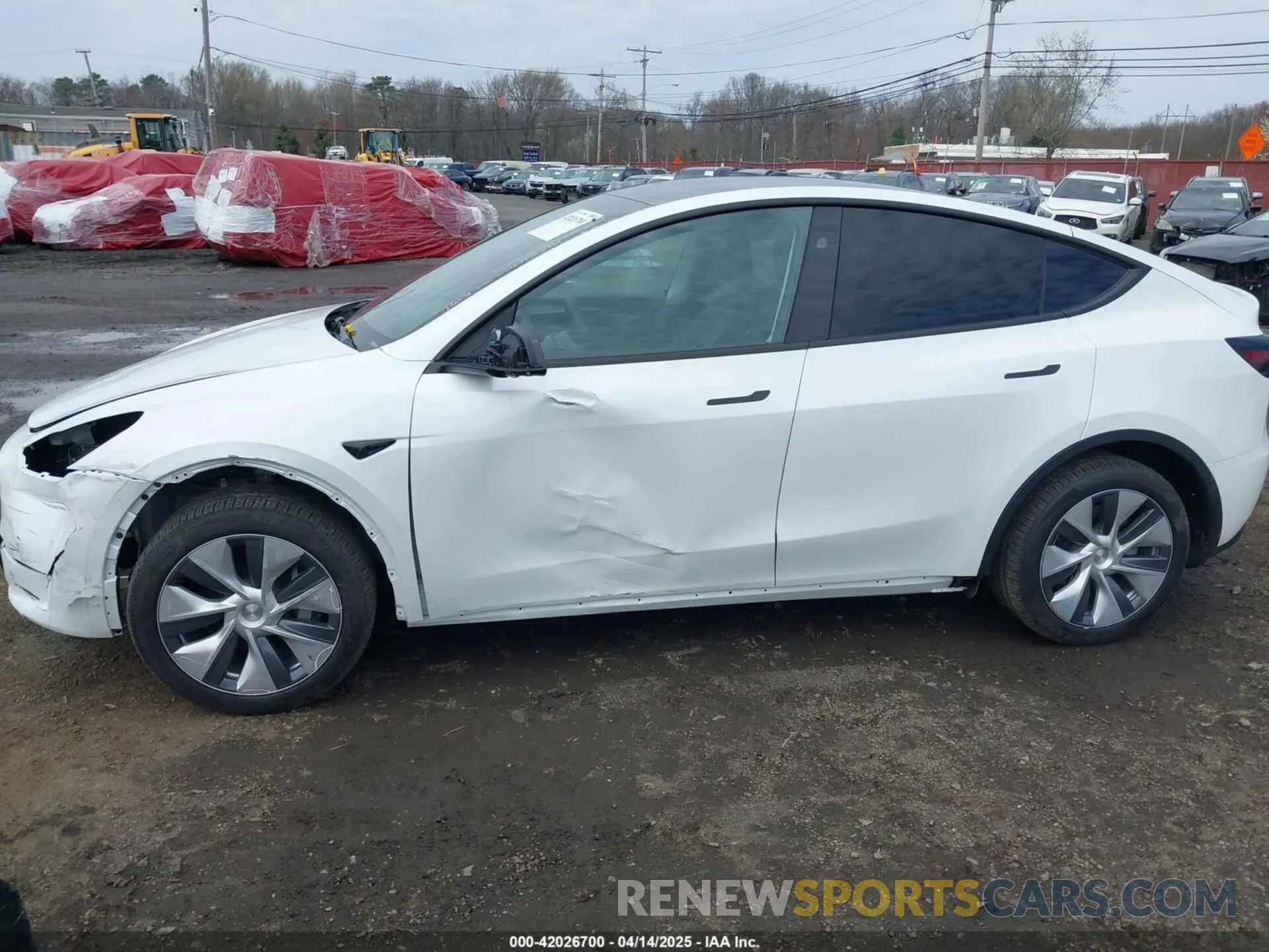 14 Photograph of a damaged car 7SAYGDEE8RA255598 TESLA MODEL Y 2024