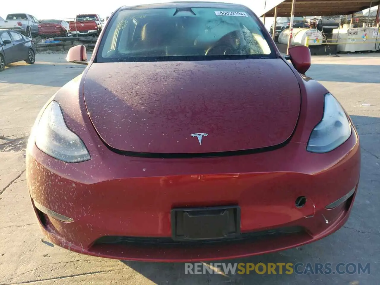 5 Photograph of a damaged car 7SAYGDEE8RA255813 TESLA MODEL Y 2024