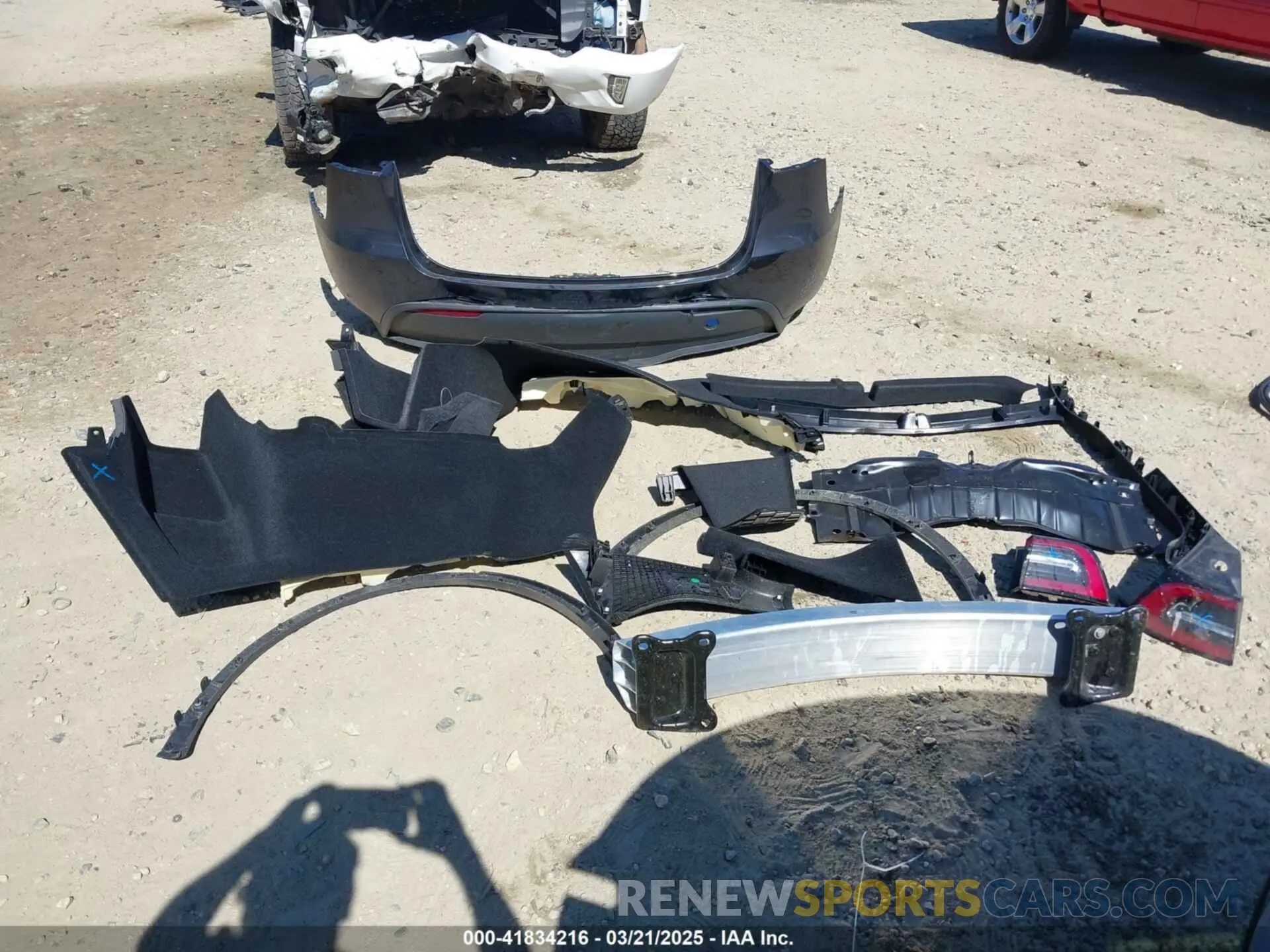 12 Photograph of a damaged car 7SAYGDEE8RA262082 TESLA MODEL Y 2024