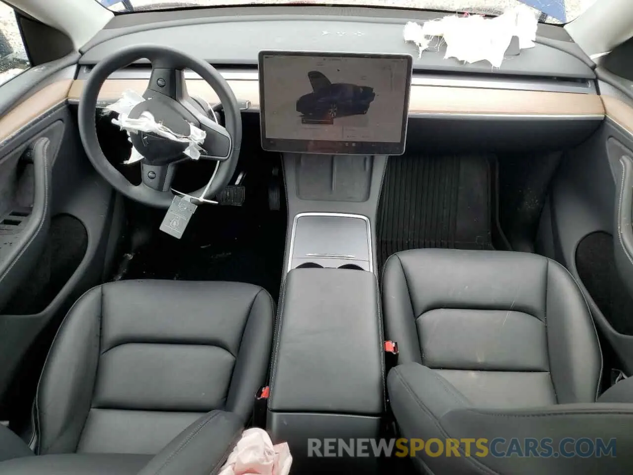 8 Photograph of a damaged car 7SAYGDEE8RA270862 TESLA MODEL Y 2024