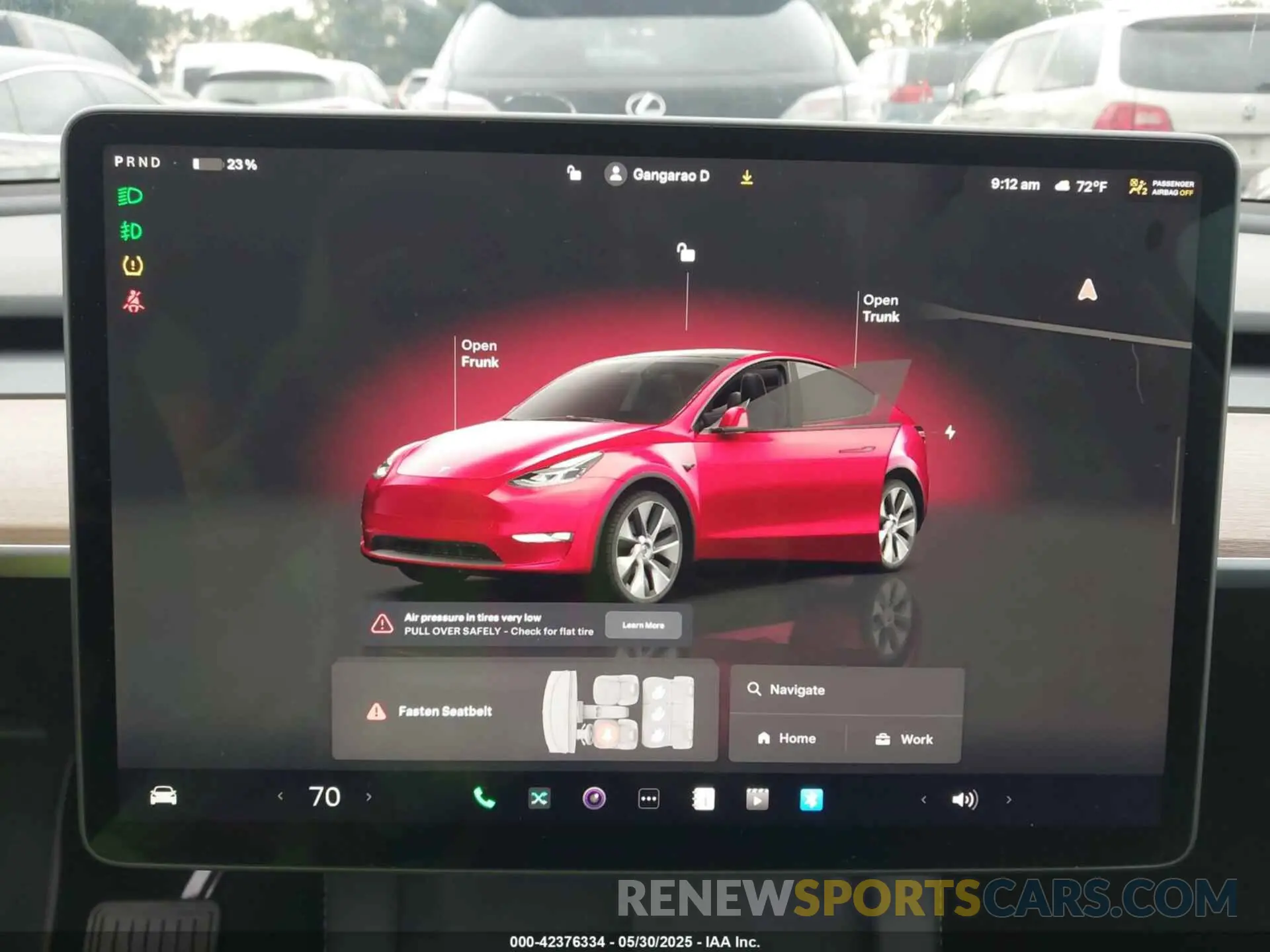 7 Photograph of a damaged car 7SAYGDEE8RA276970 TESLA MODEL Y 2024