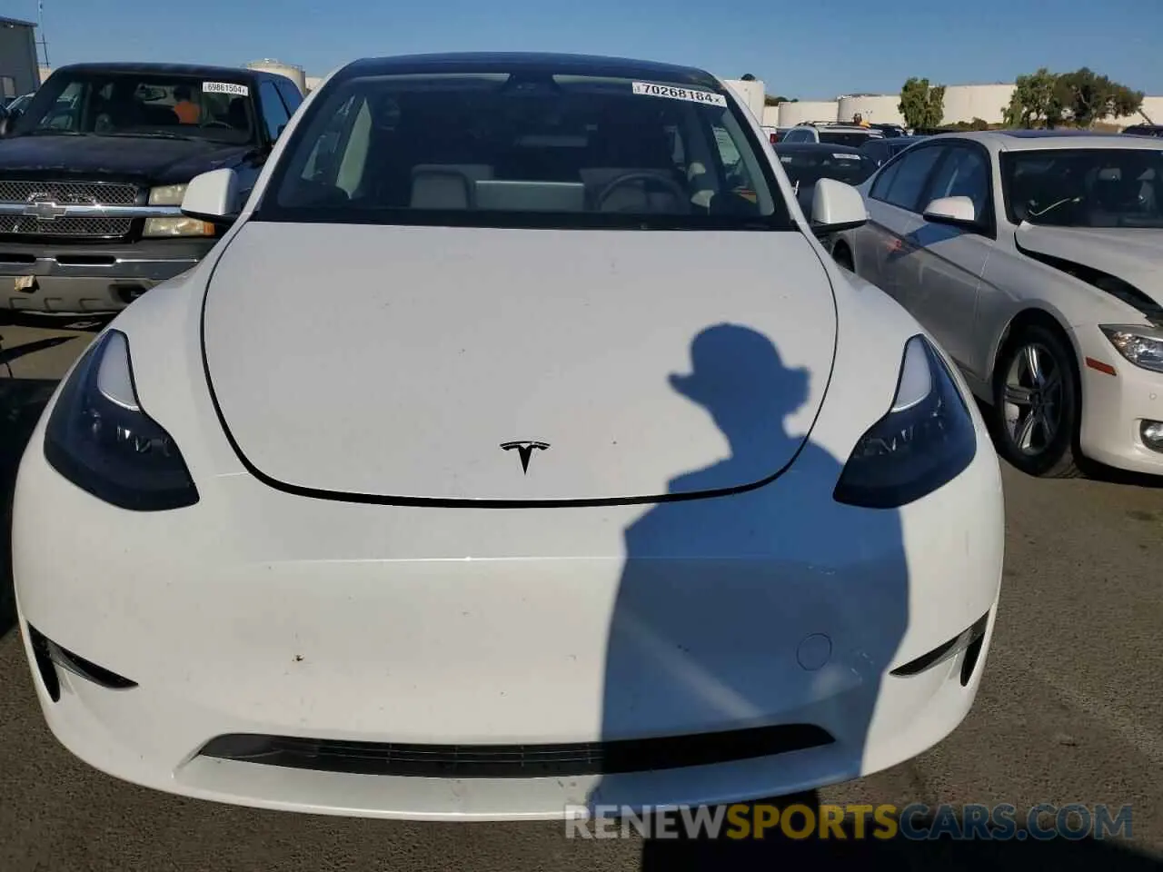 5 Photograph of a damaged car 7SAYGDEE8RF076769 TESLA MODEL Y 2024