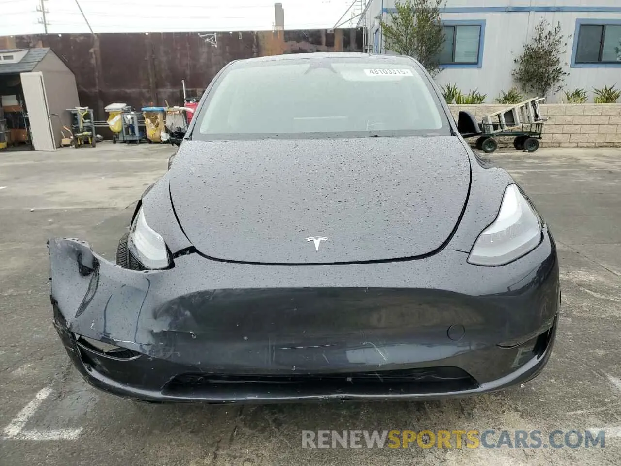 5 Photograph of a damaged car 7SAYGDEE8RF077193 TESLA MODEL Y 2024