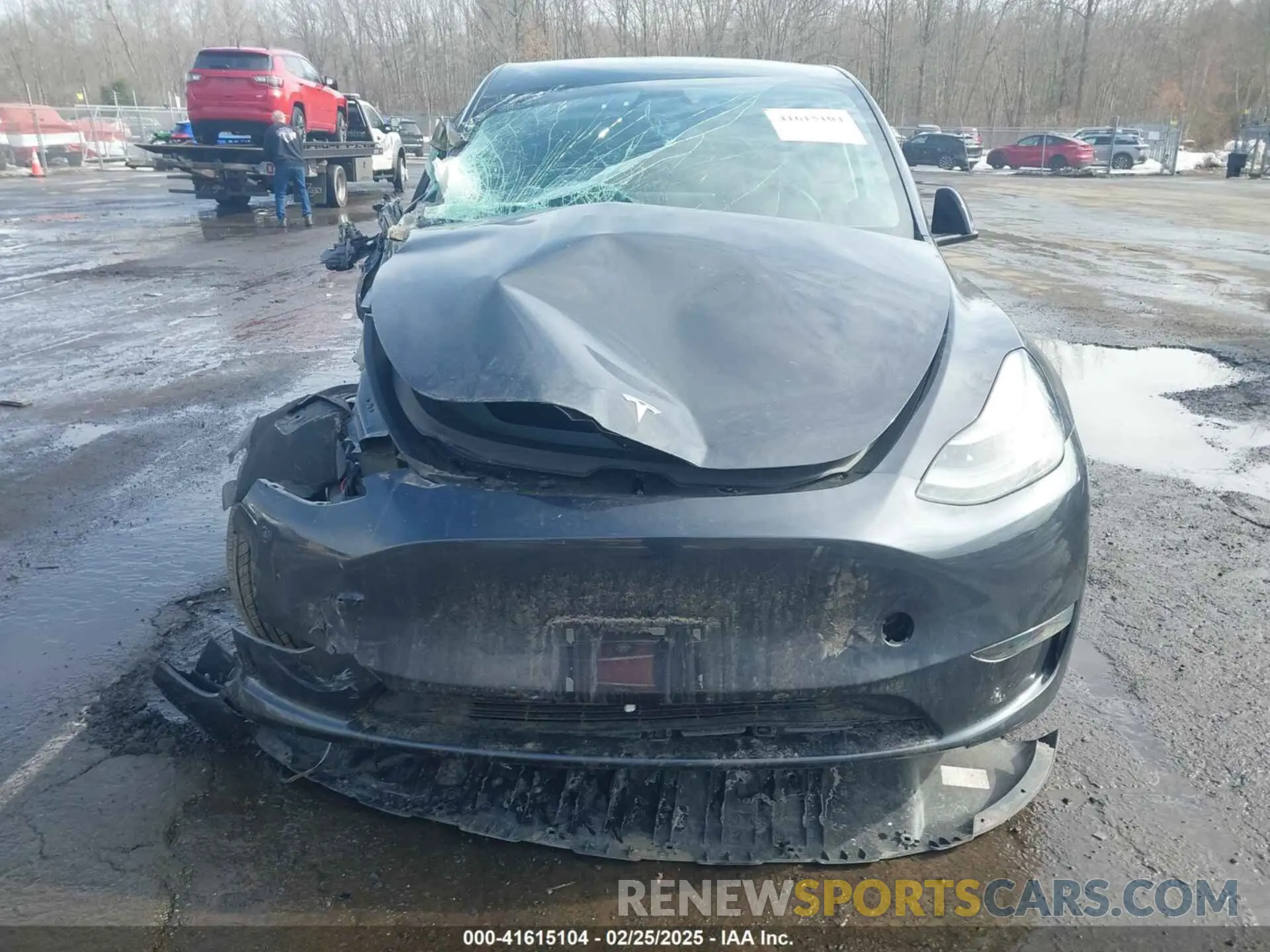 12 Photograph of a damaged car 7SAYGDEE8RF084936 TESLA MODEL Y 2024