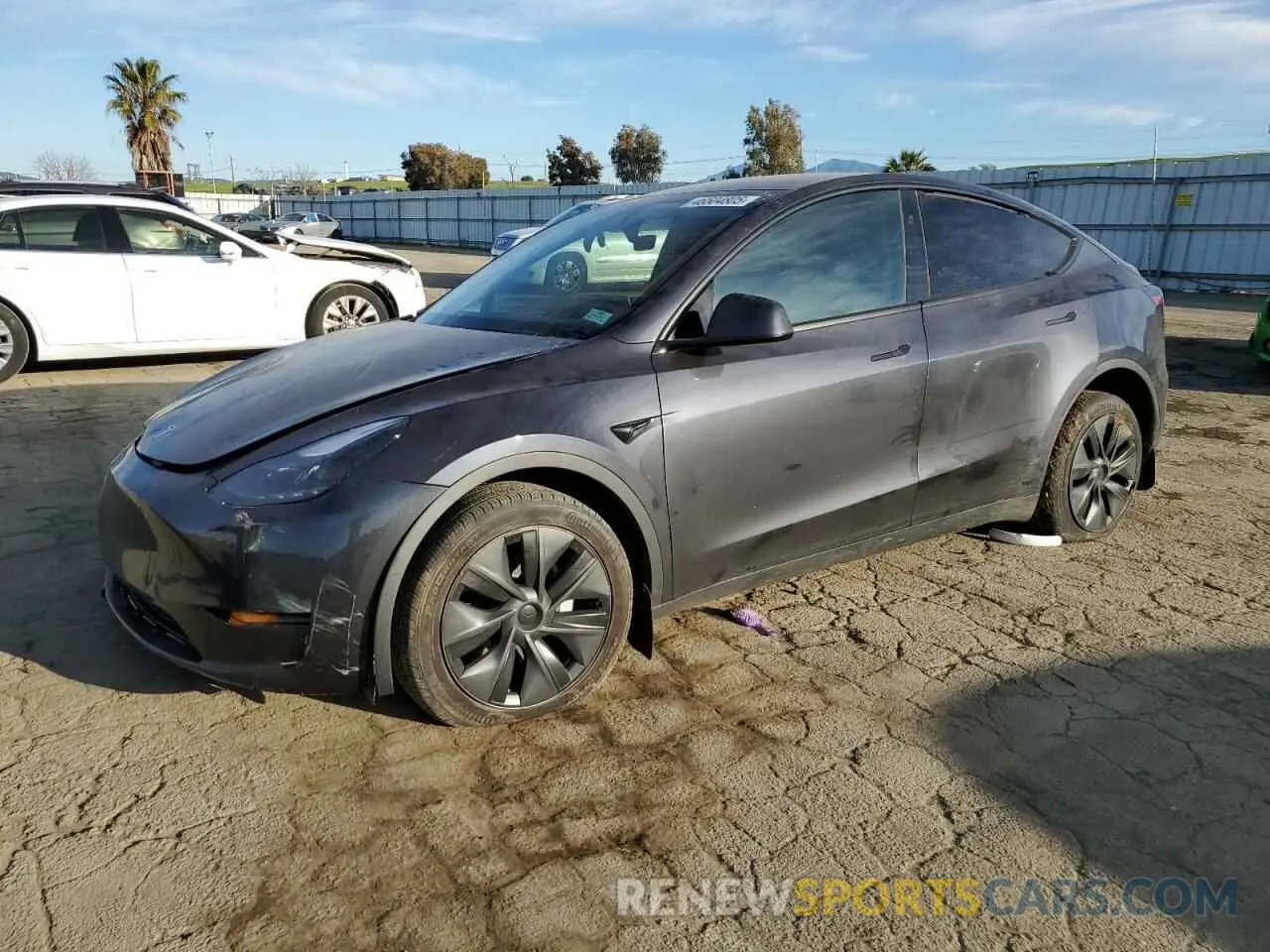 1 Photograph of a damaged car 7SAYGDEE8RF119829 TESLA MODEL Y 2024