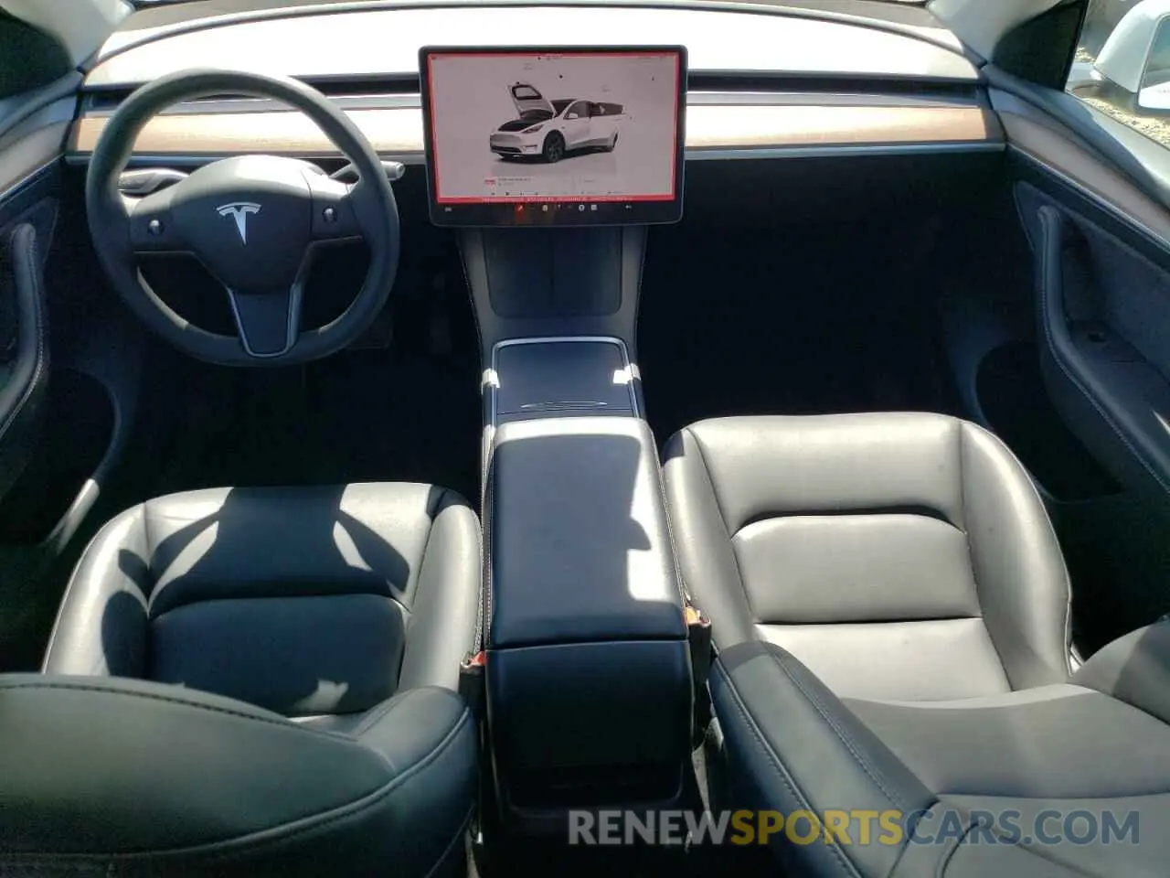 8 Photograph of a damaged car 7SAYGDEE8RF123153 TESLA MODEL Y 2024