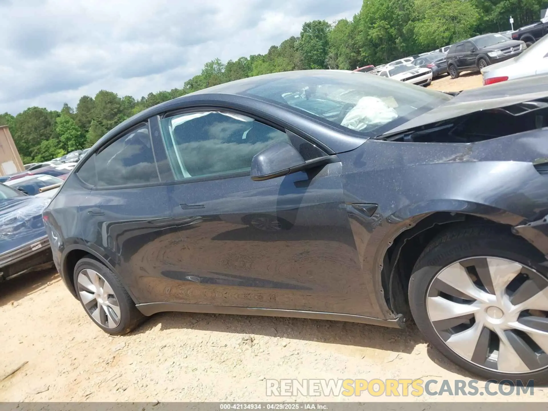 12 Photograph of a damaged car 7SAYGDEE8RF988950 TESLA MODEL Y 2024