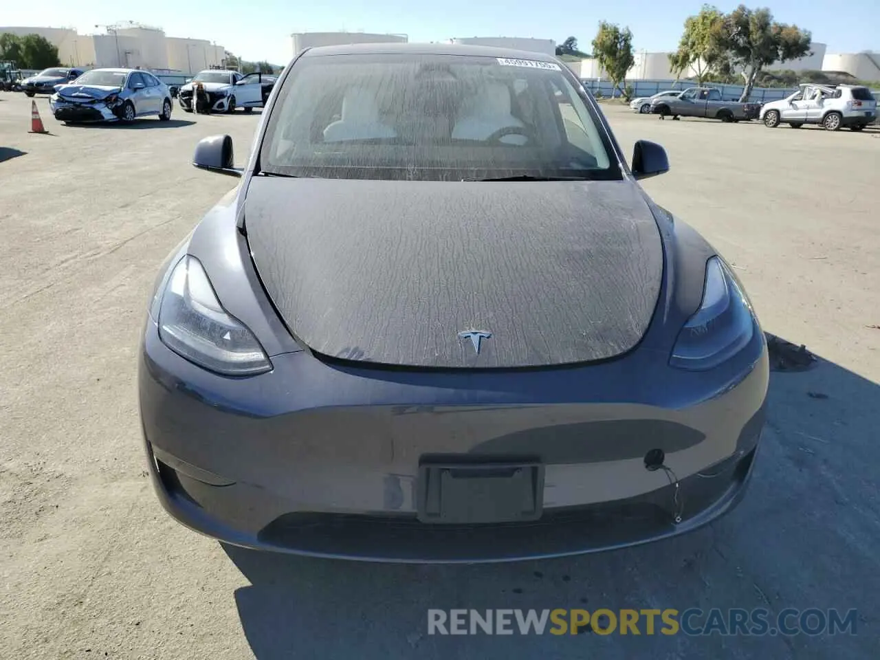 5 Photograph of a damaged car 7SAYGDEE9RA215563 TESLA MODEL Y 2024