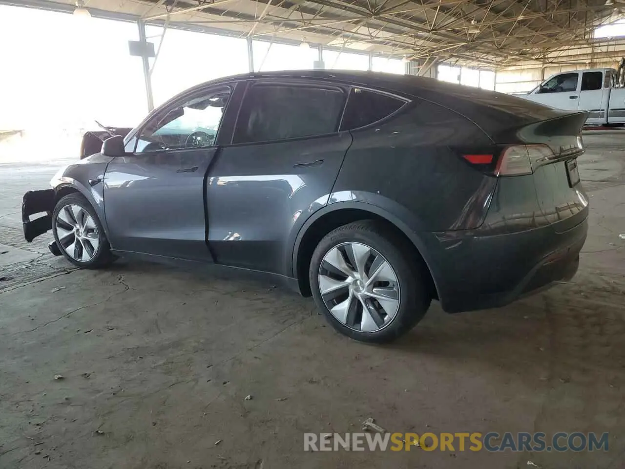 2 Photograph of a damaged car 7SAYGDEE9RA229947 TESLA MODEL Y 2024