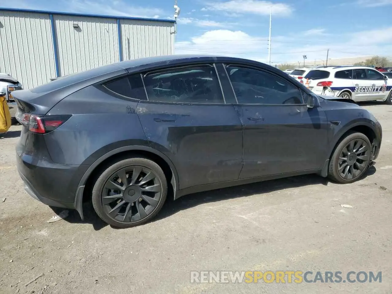 3 Photograph of a damaged car 7SAYGDEE9RA255805 TESLA MODEL Y 2024
