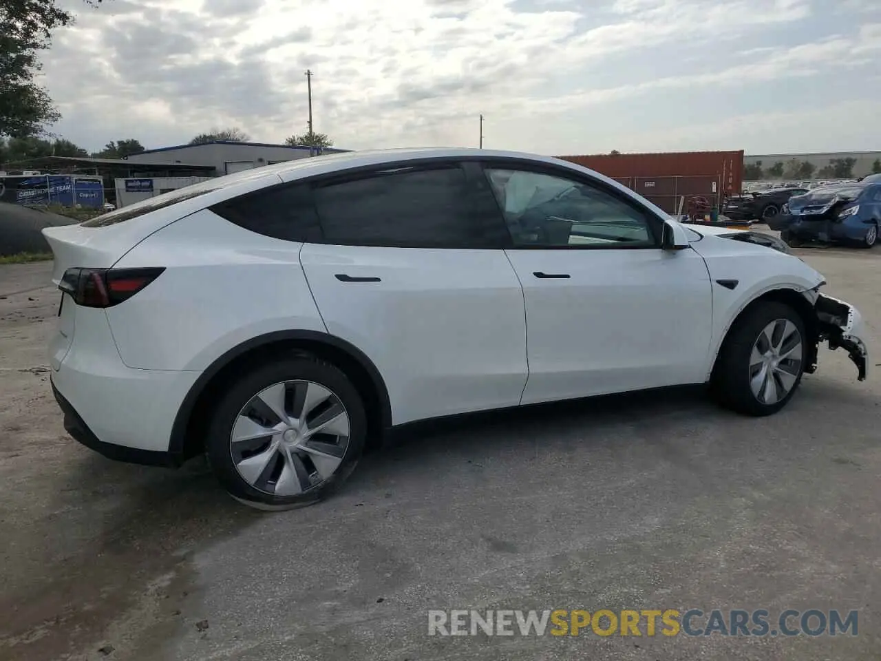 3 Photograph of a damaged car 7SAYGDEE9RA257439 TESLA MODEL Y 2024