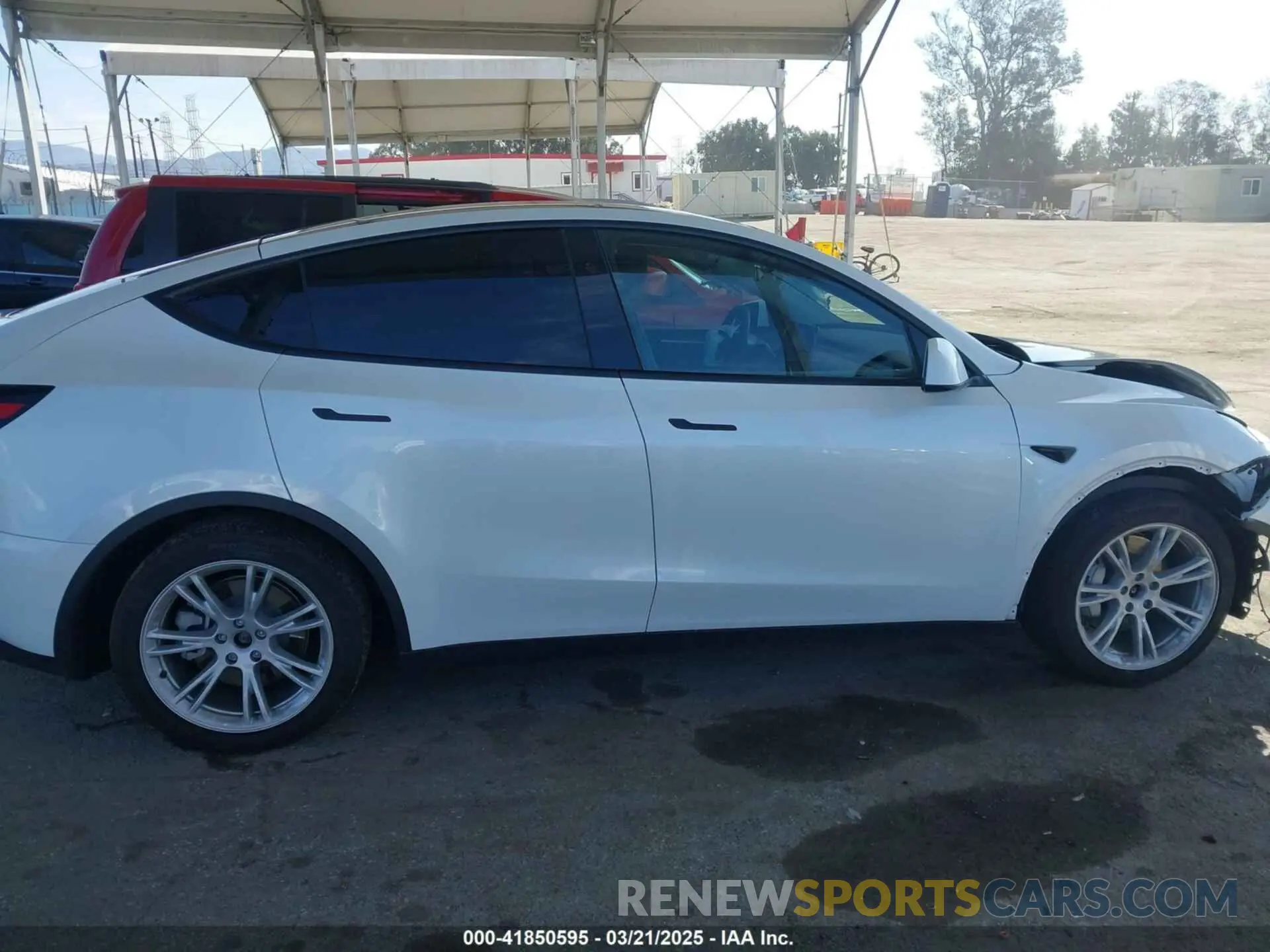 13 Photograph of a damaged car 7SAYGDEE9RA259630 TESLA MODEL Y 2024
