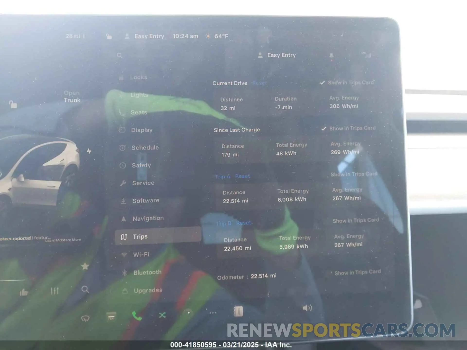 7 Photograph of a damaged car 7SAYGDEE9RA259630 TESLA MODEL Y 2024