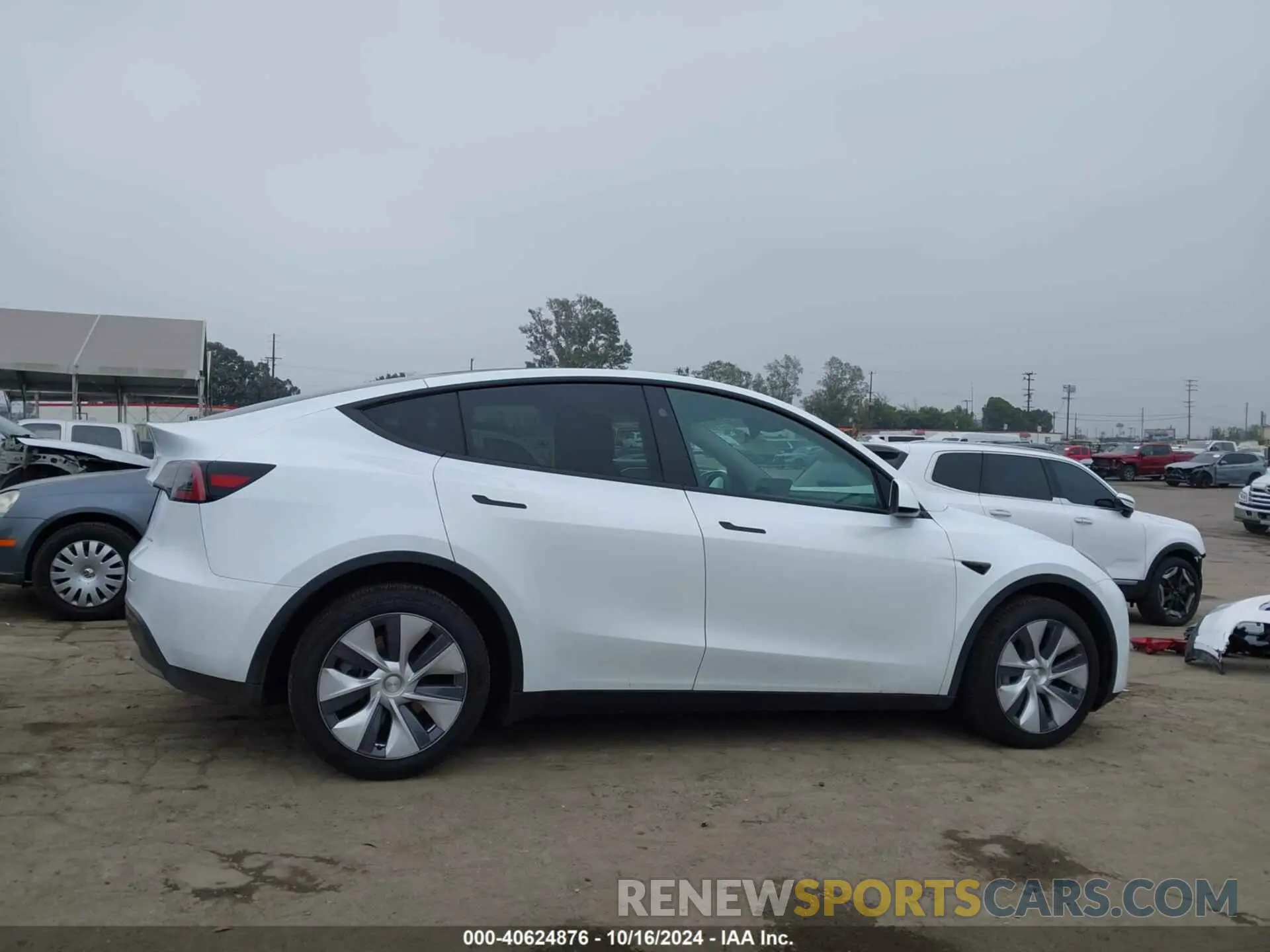 13 Photograph of a damaged car 7SAYGDEE9RA260003 TESLA MODEL Y 2024