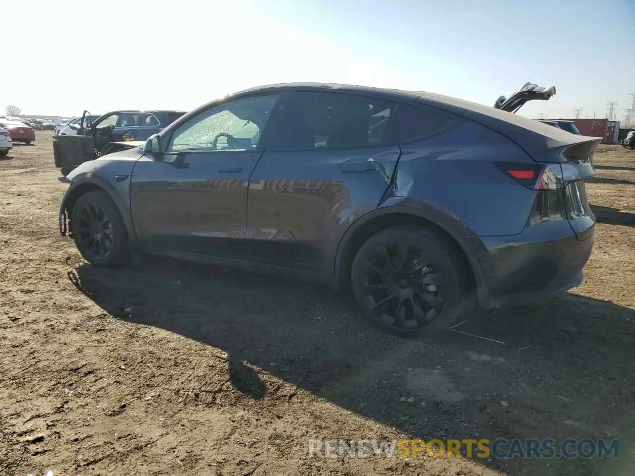 2 Photograph of a damaged car 7SAYGDEE9RA278050 TESLA MODEL Y 2024