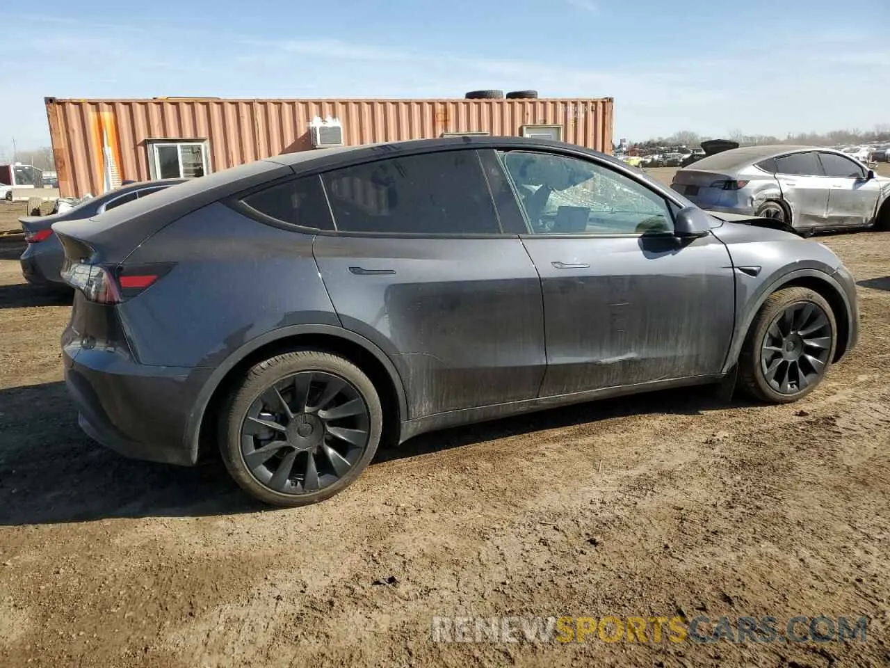 3 Photograph of a damaged car 7SAYGDEE9RA278050 TESLA MODEL Y 2024