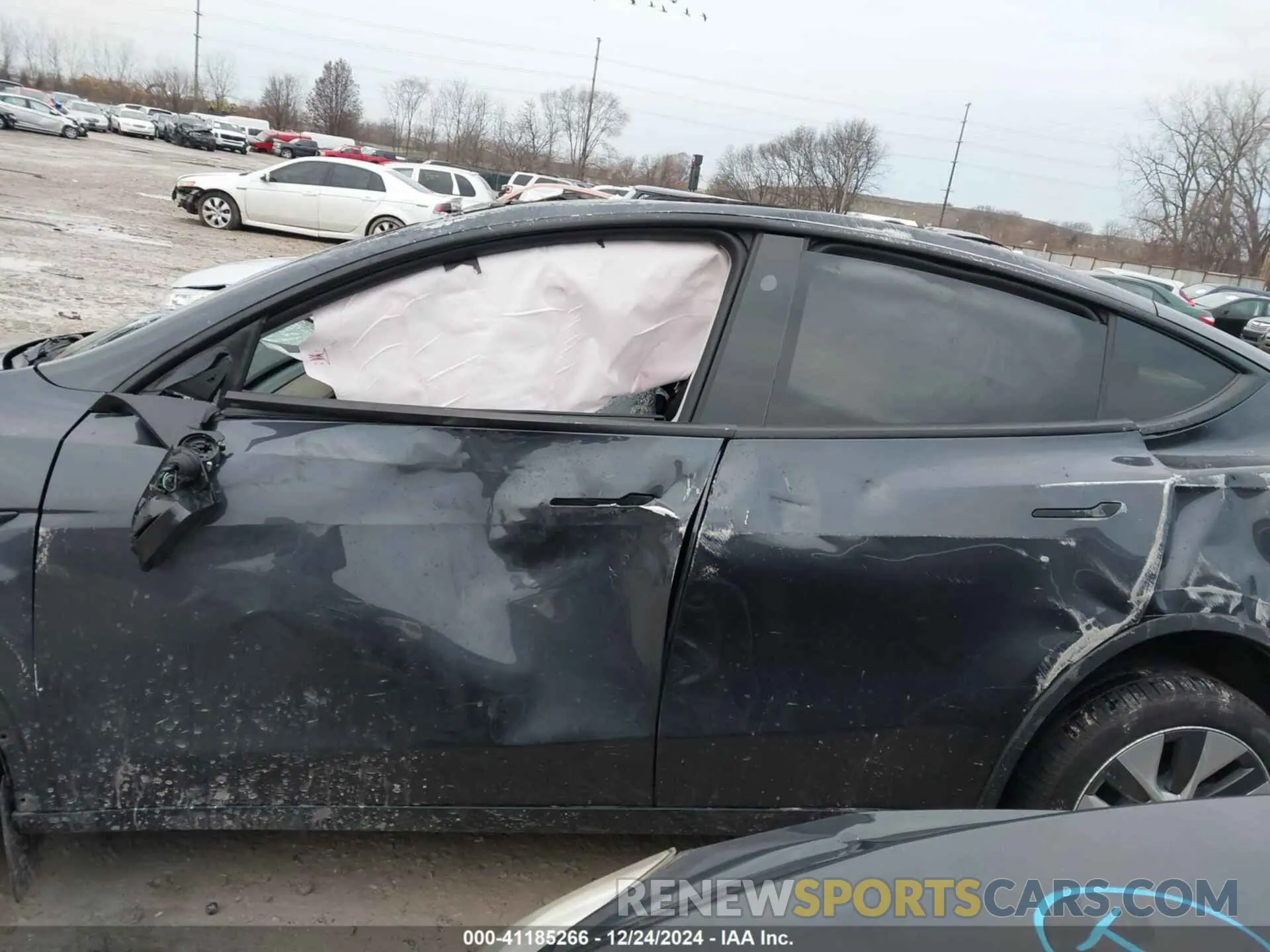 14 Photograph of a damaged car 7SAYGDEE9RA288125 TESLA MODEL Y 2024