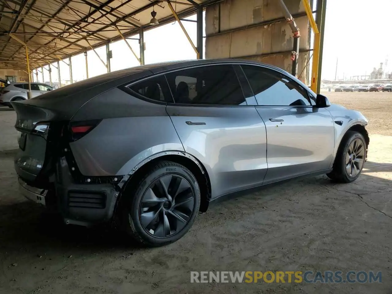 3 Photograph of a damaged car 7SAYGDEE9RA294541 TESLA MODEL Y 2024