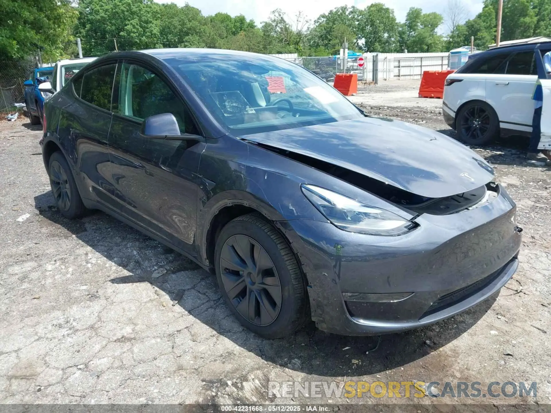 1 Photograph of a damaged car 7SAYGDEE9RA306574 TESLA MODEL Y 2024