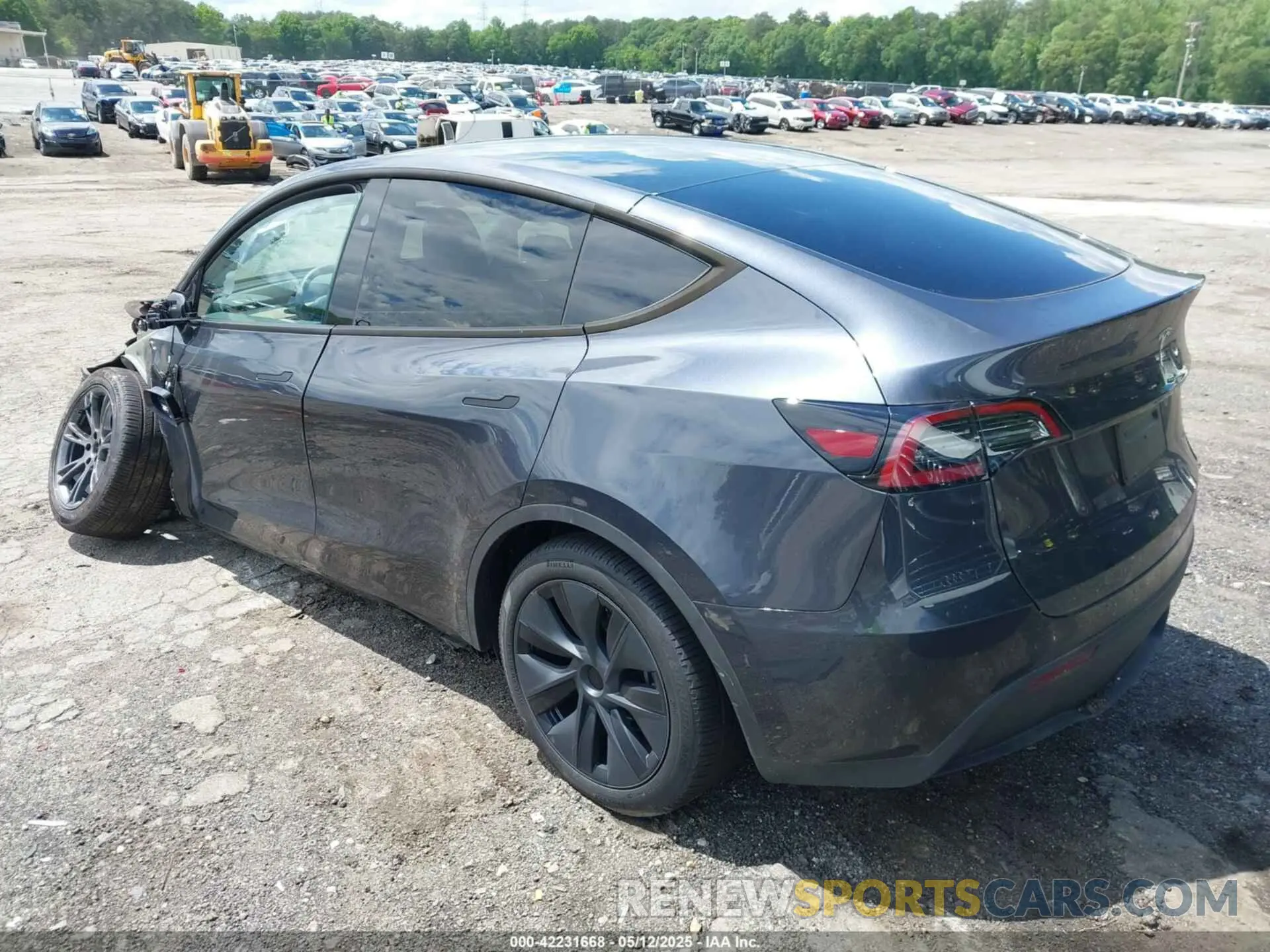 3 Photograph of a damaged car 7SAYGDEE9RA306574 TESLA MODEL Y 2024