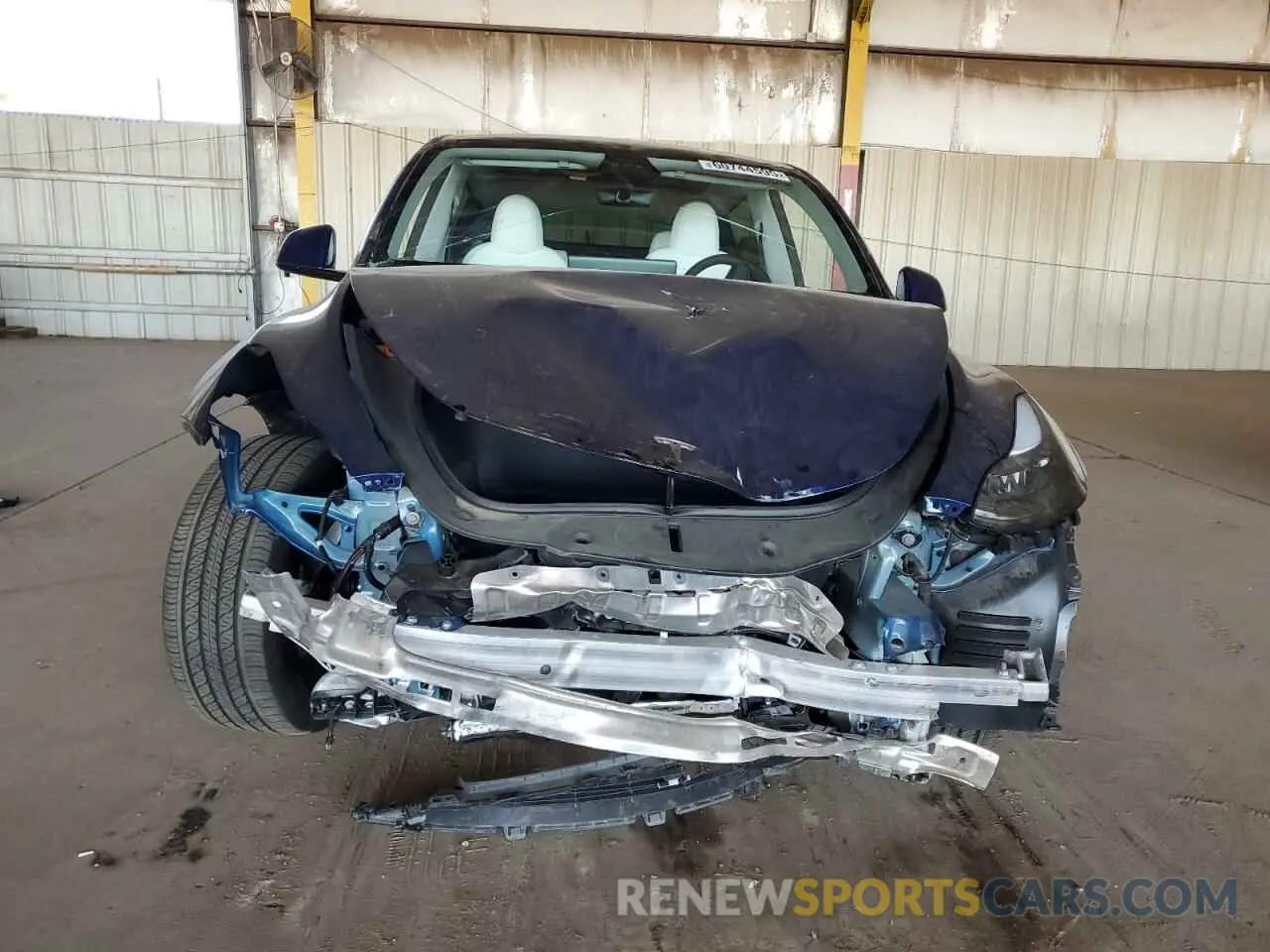 5 Photograph of a damaged car 7SAYGDEE9RA320636 TESLA MODEL Y 2024