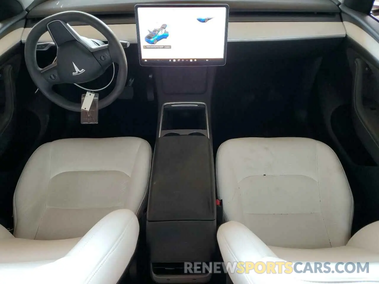 8 Photograph of a damaged car 7SAYGDEE9RA320636 TESLA MODEL Y 2024