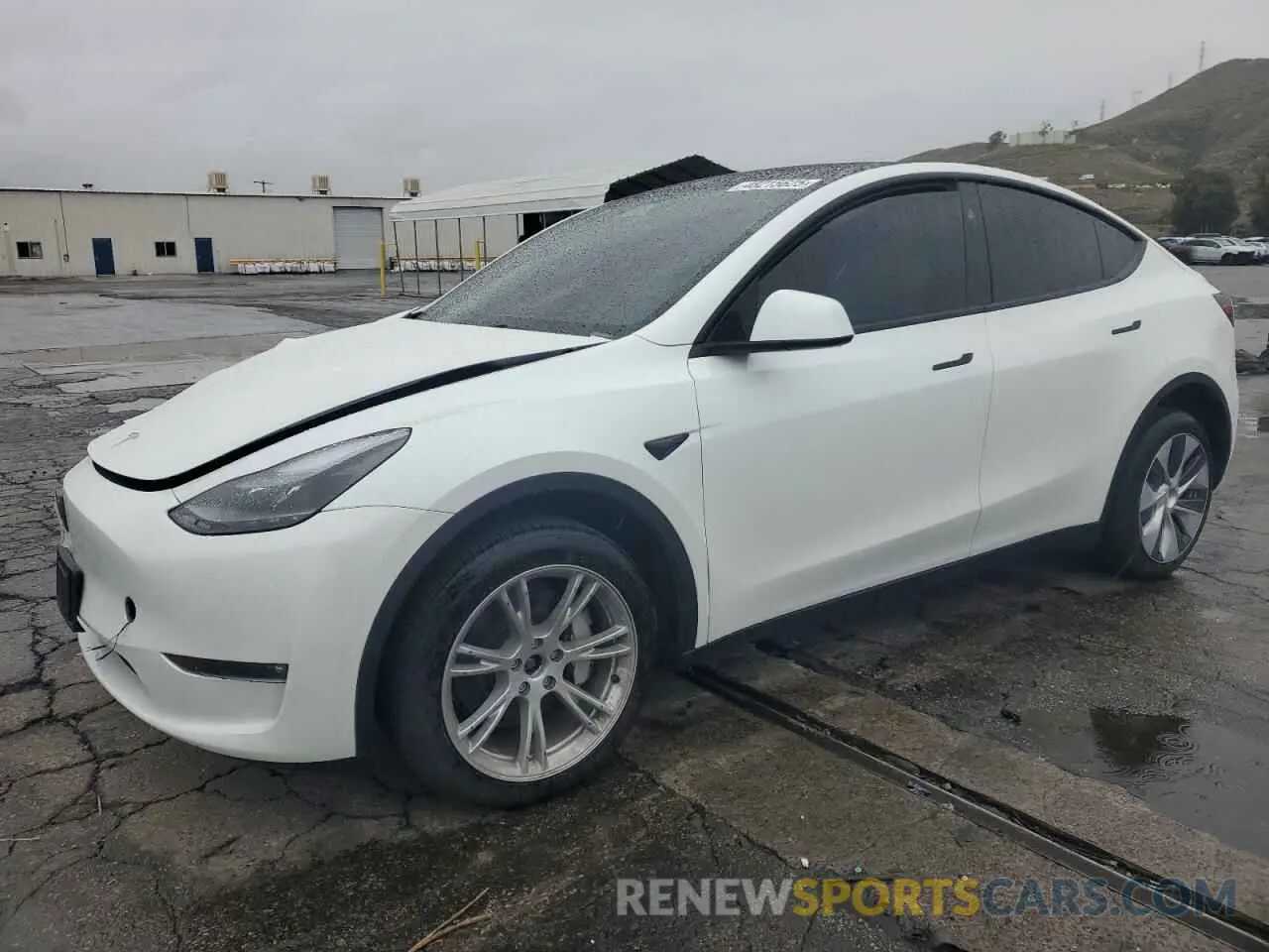 1 Photograph of a damaged car 7SAYGDEE9RF002292 TESLA MODEL Y 2024