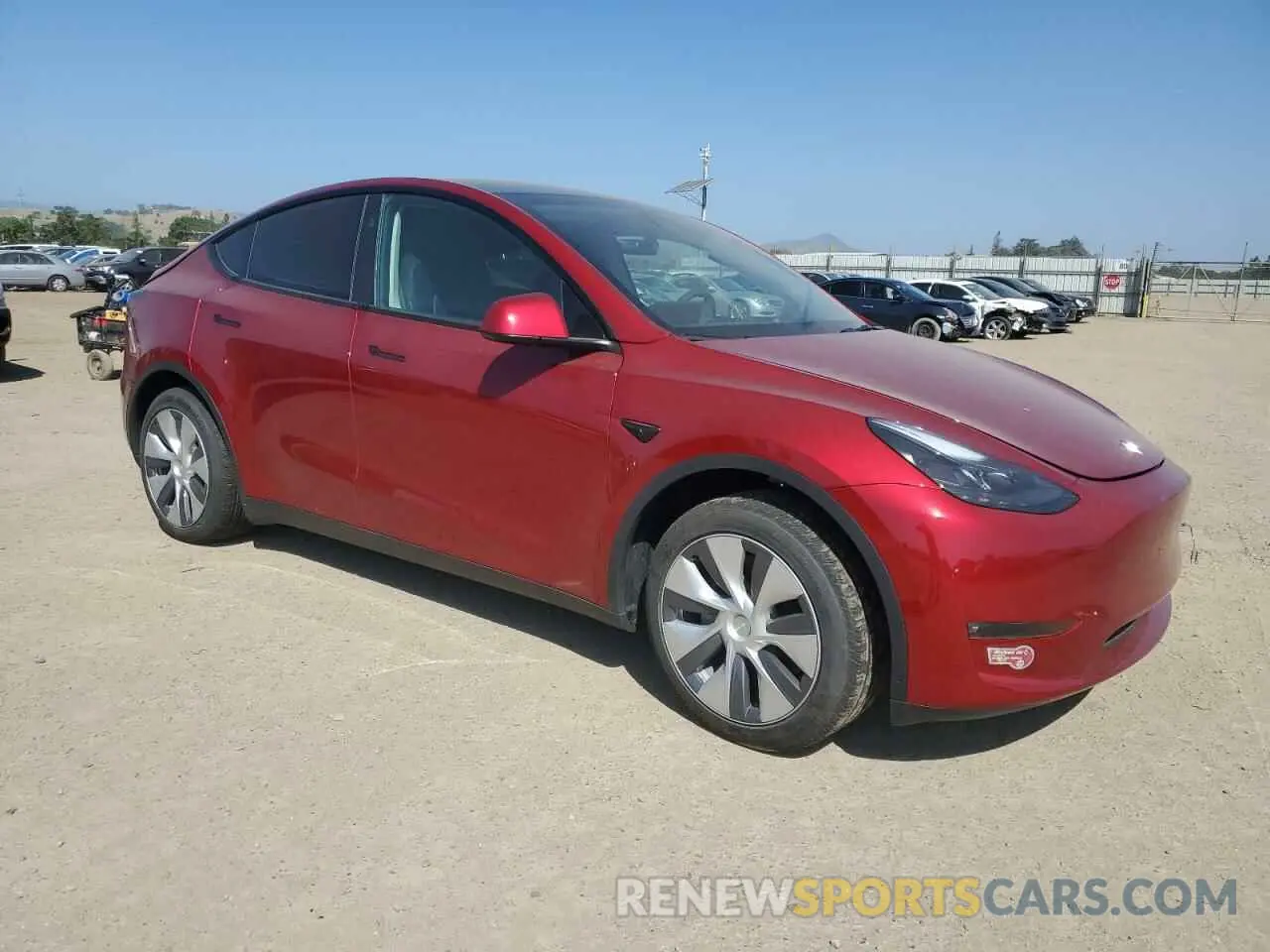 4 Photograph of a damaged car 7SAYGDEE9RF047118 TESLA MODEL Y 2024